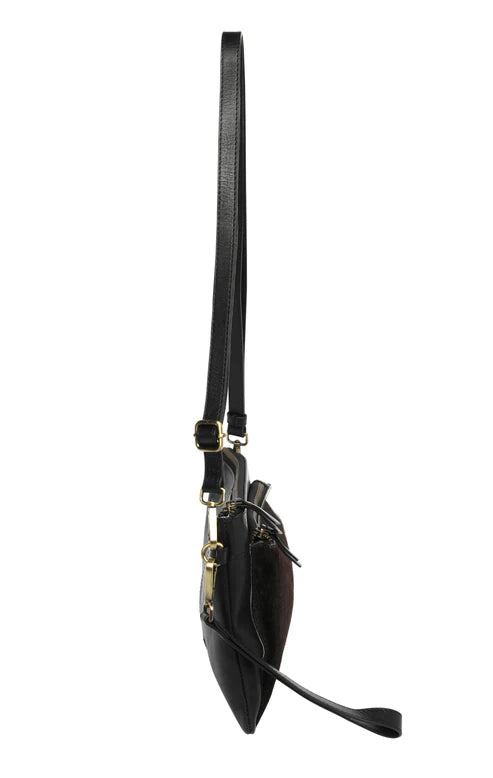 Cosgrove & Co Showgirl Pouch Crossbody Bag - Black