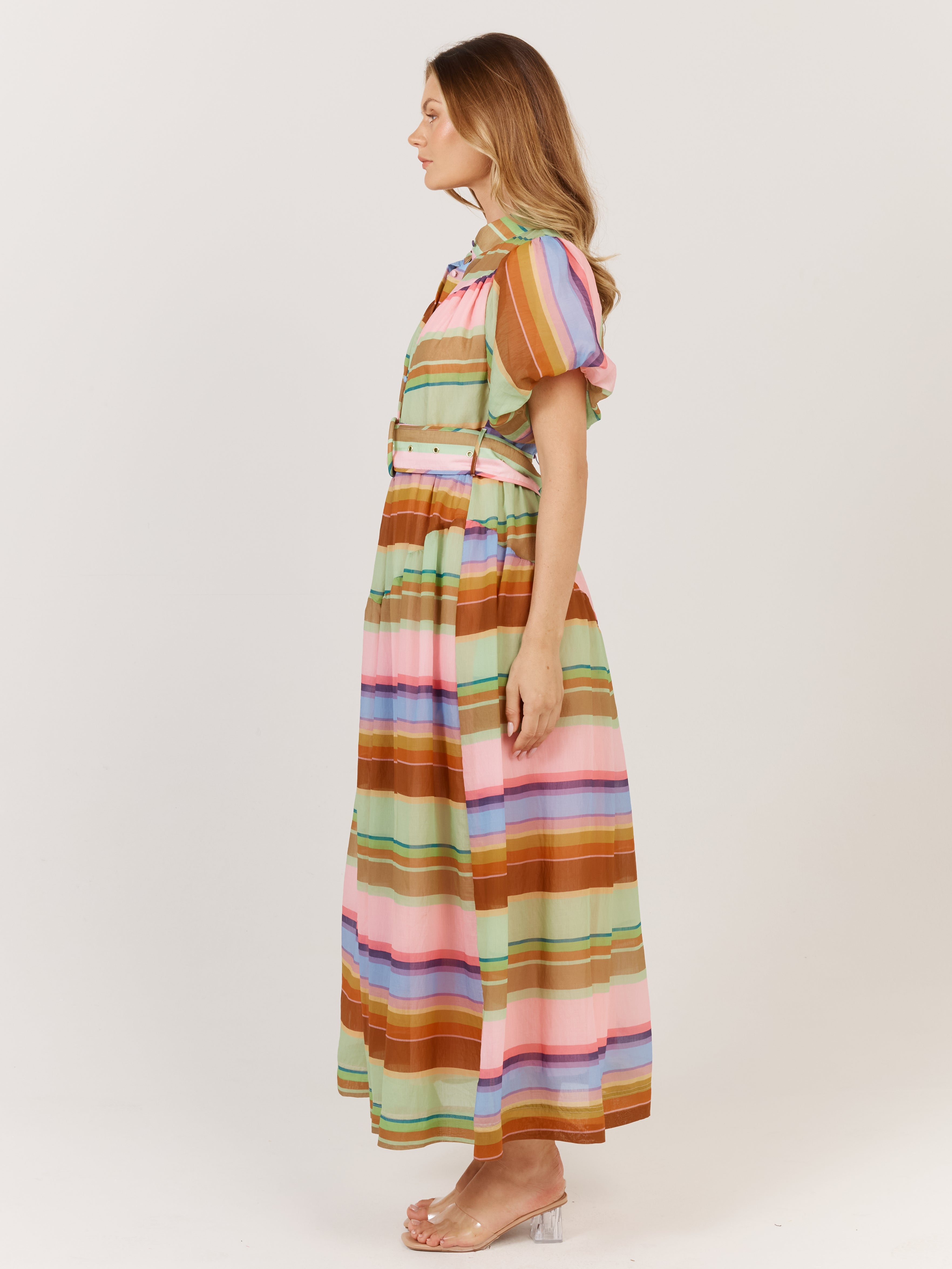 Fate+Becker Siesta Dress - Stripe