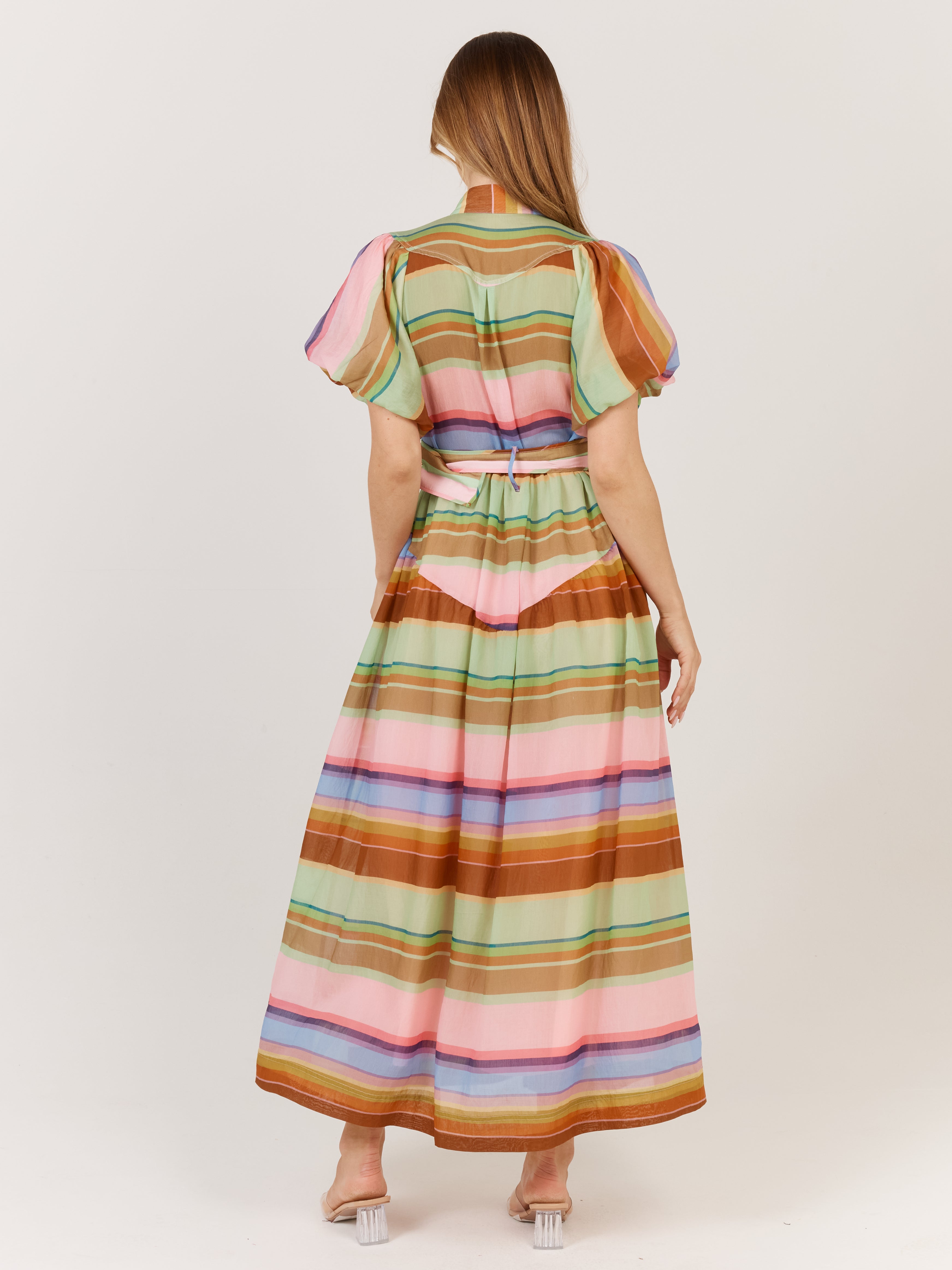 Fate+Becker Siesta Dress - Stripe