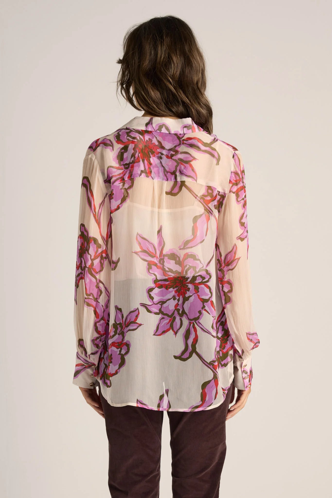 Fate+Becker Nyomi Blouse - Light Flower Print