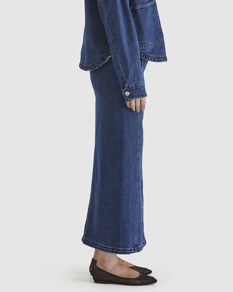 Sass Marza Denim Skirt - 78 Wash