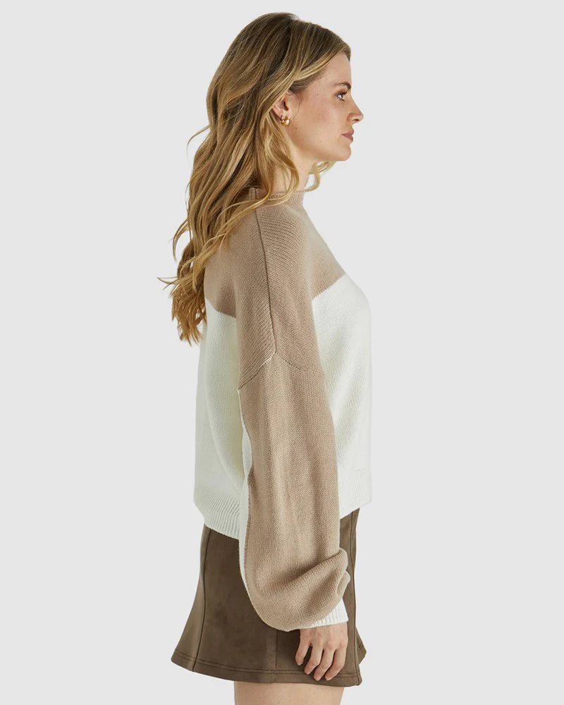 Sass Valery Knit - Oatmeal/Bone
