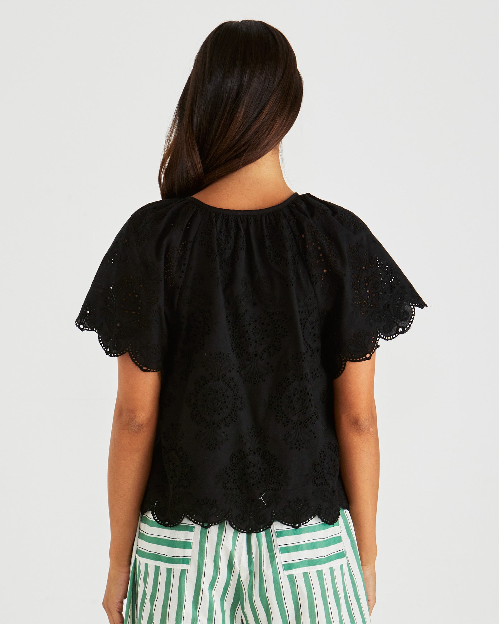 Sass Ani Blouse - Black