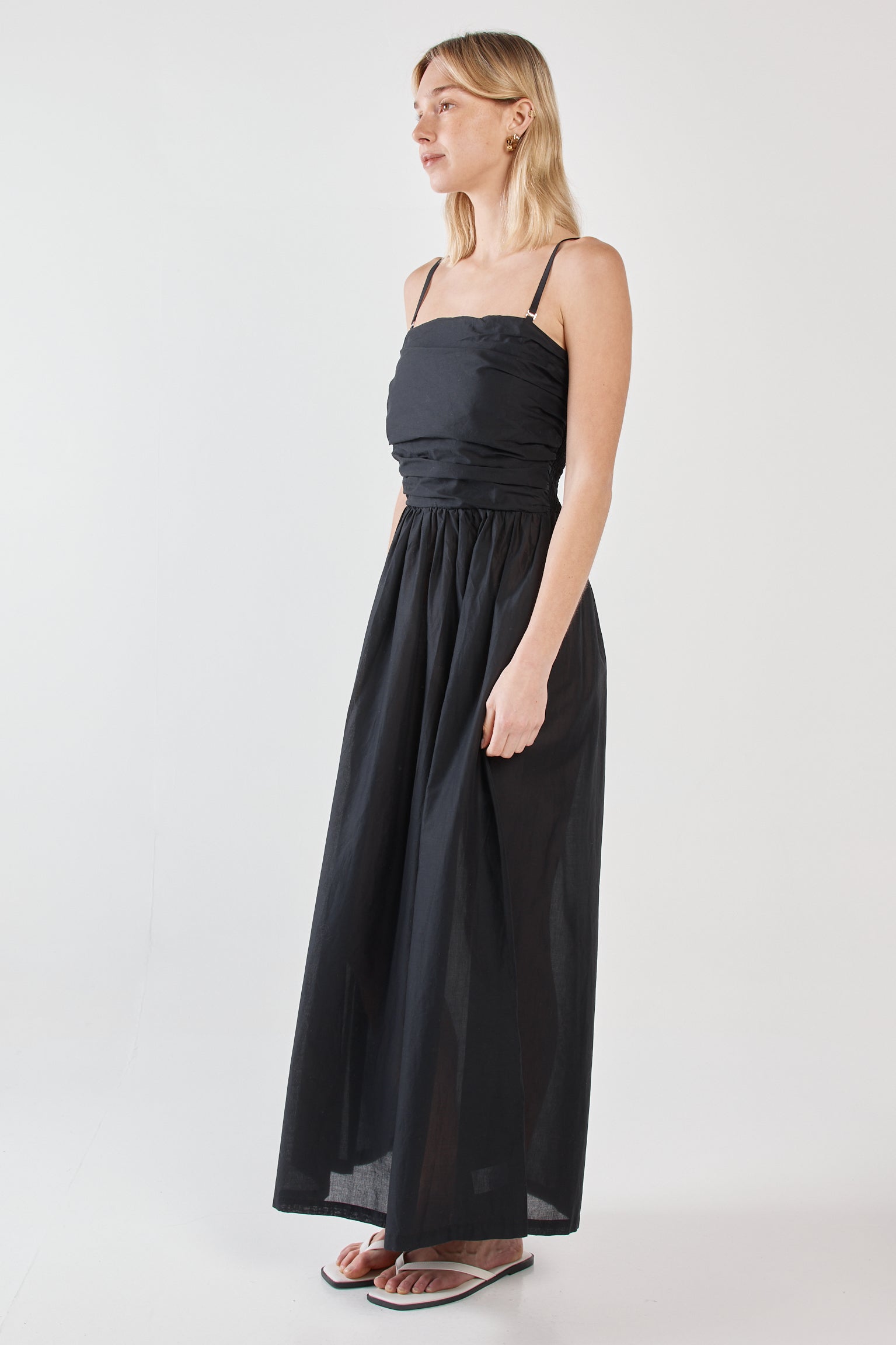 Sass Mina Strapless Dress - Black
