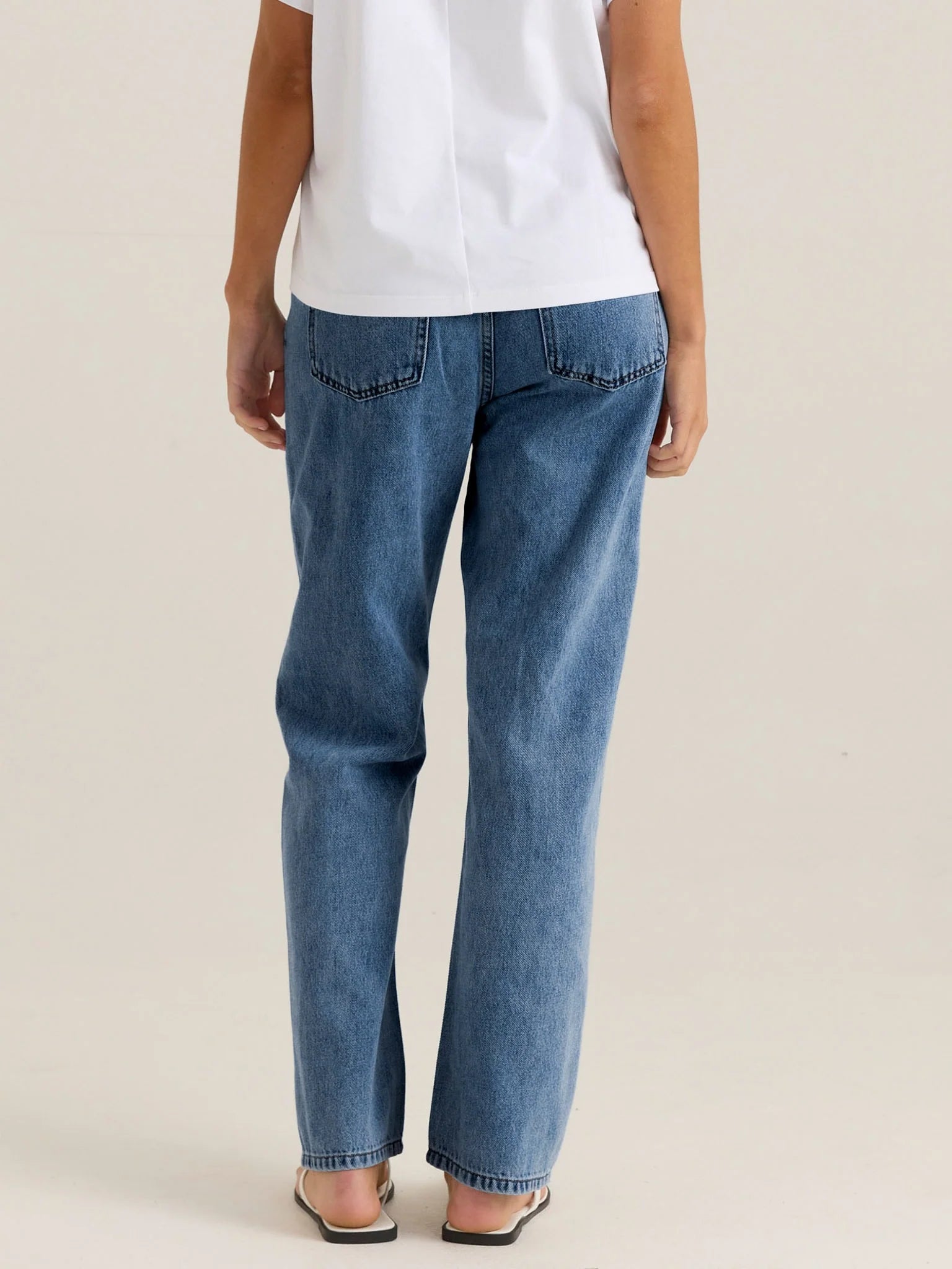 Sass Kalani Straight Leg Jean - Classic Blue