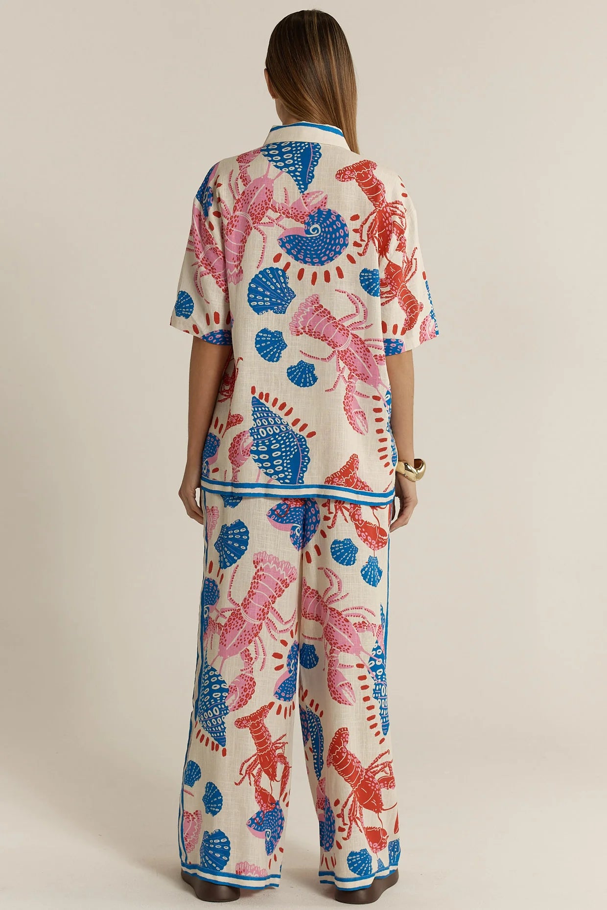 Fate+Becker Soleil Shirt - Lobster