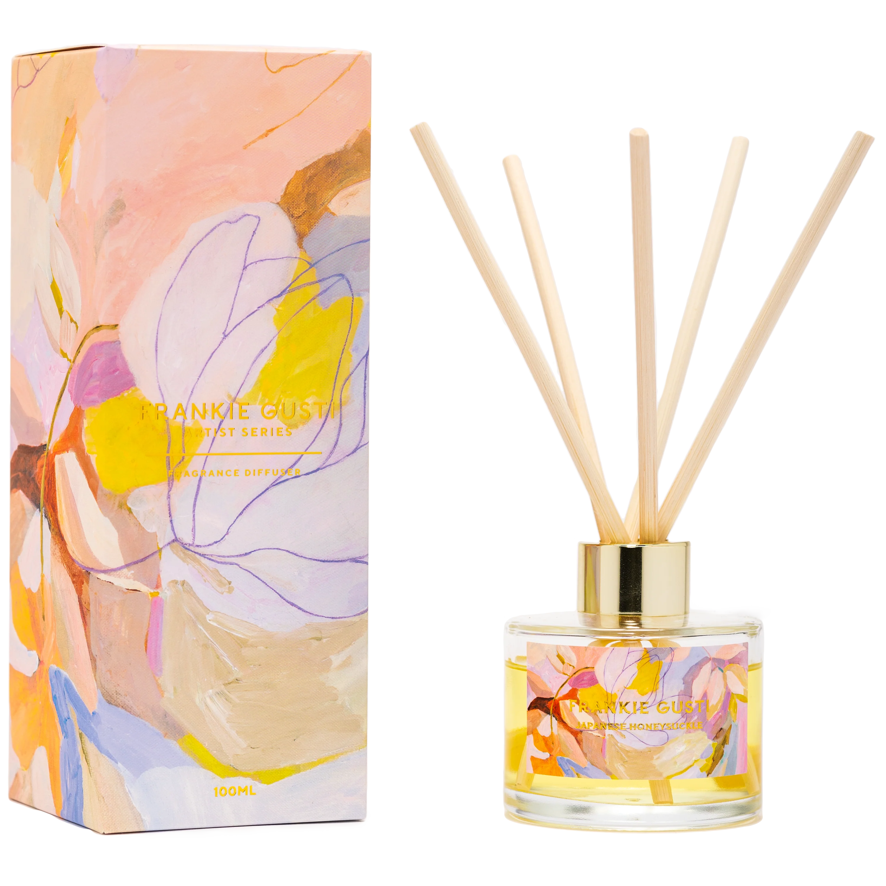 Frankie Gusti | Japanese Honeysuckle | Jade Fisher | Artist Series Diffuser