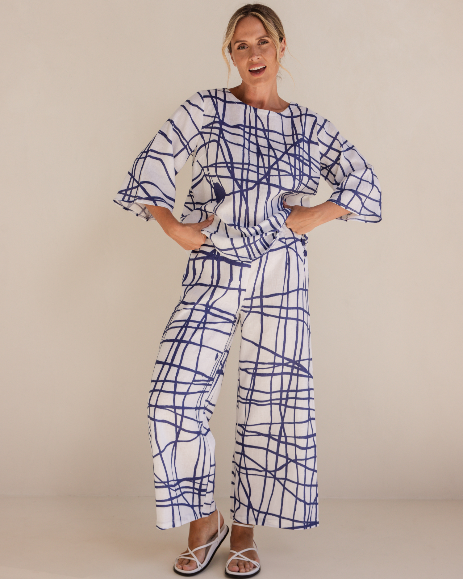 See Saw Palazzo Pant - Tokyo Streets