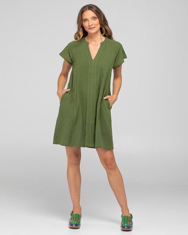 Boom Shankar Livy Dress - Khaki