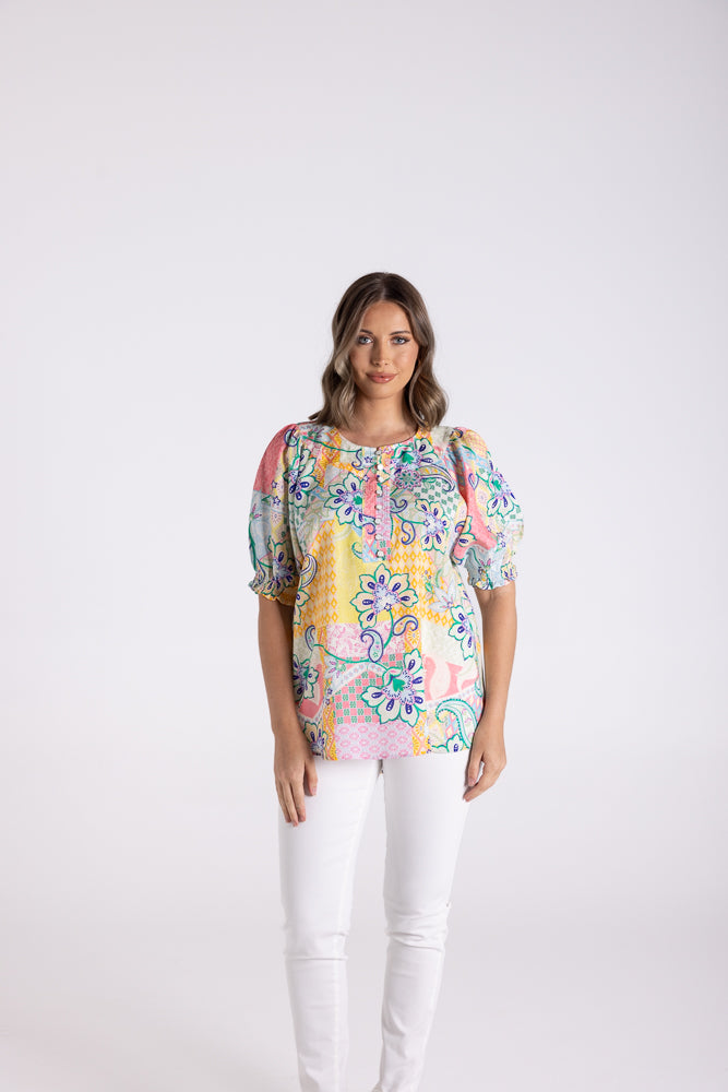 Two T's Stella Print Top