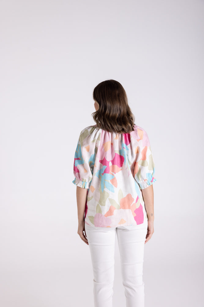 Two T's Anna Print Top