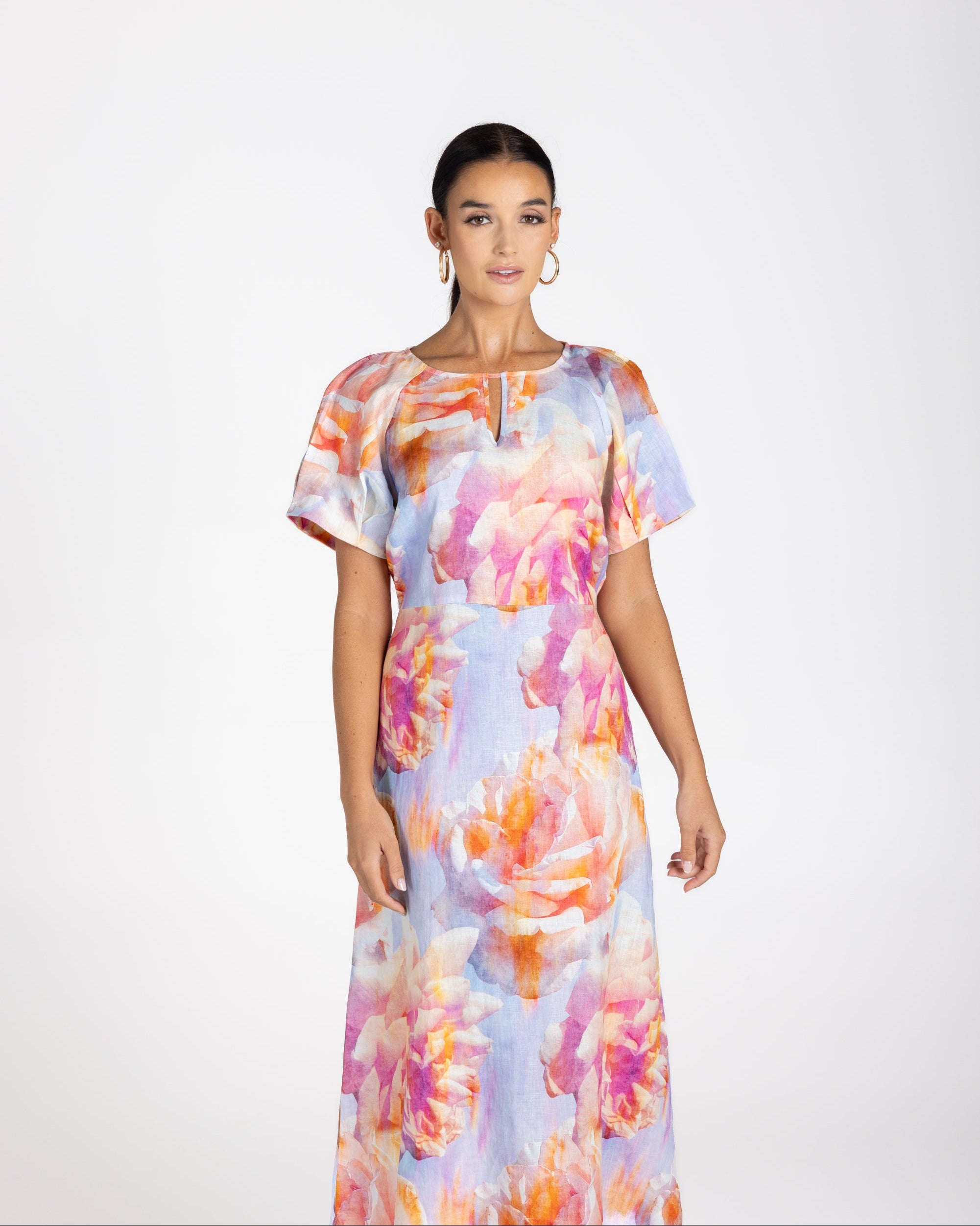 Two T's Angelina Print Midi Dress