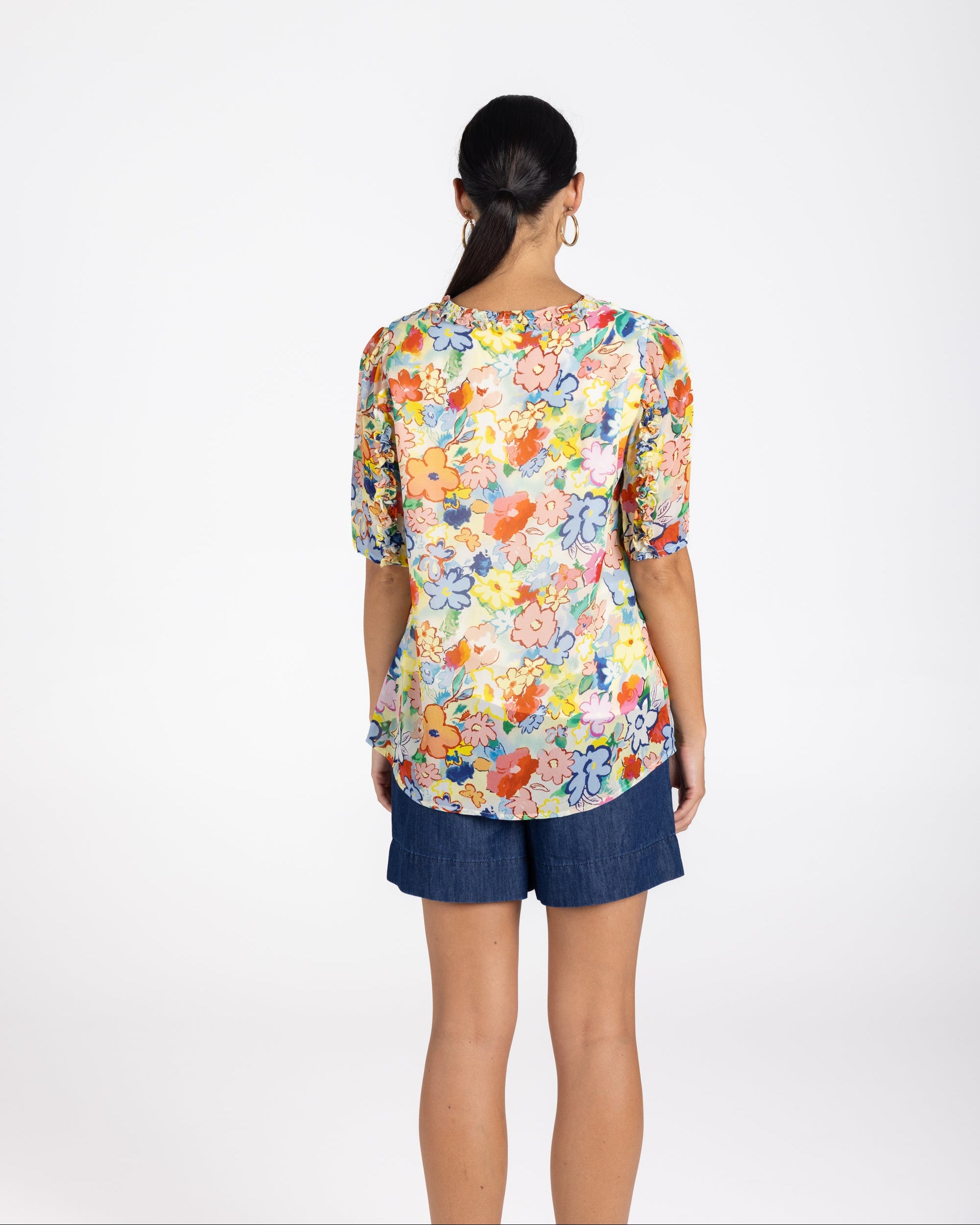 Two T's Christine Print Top