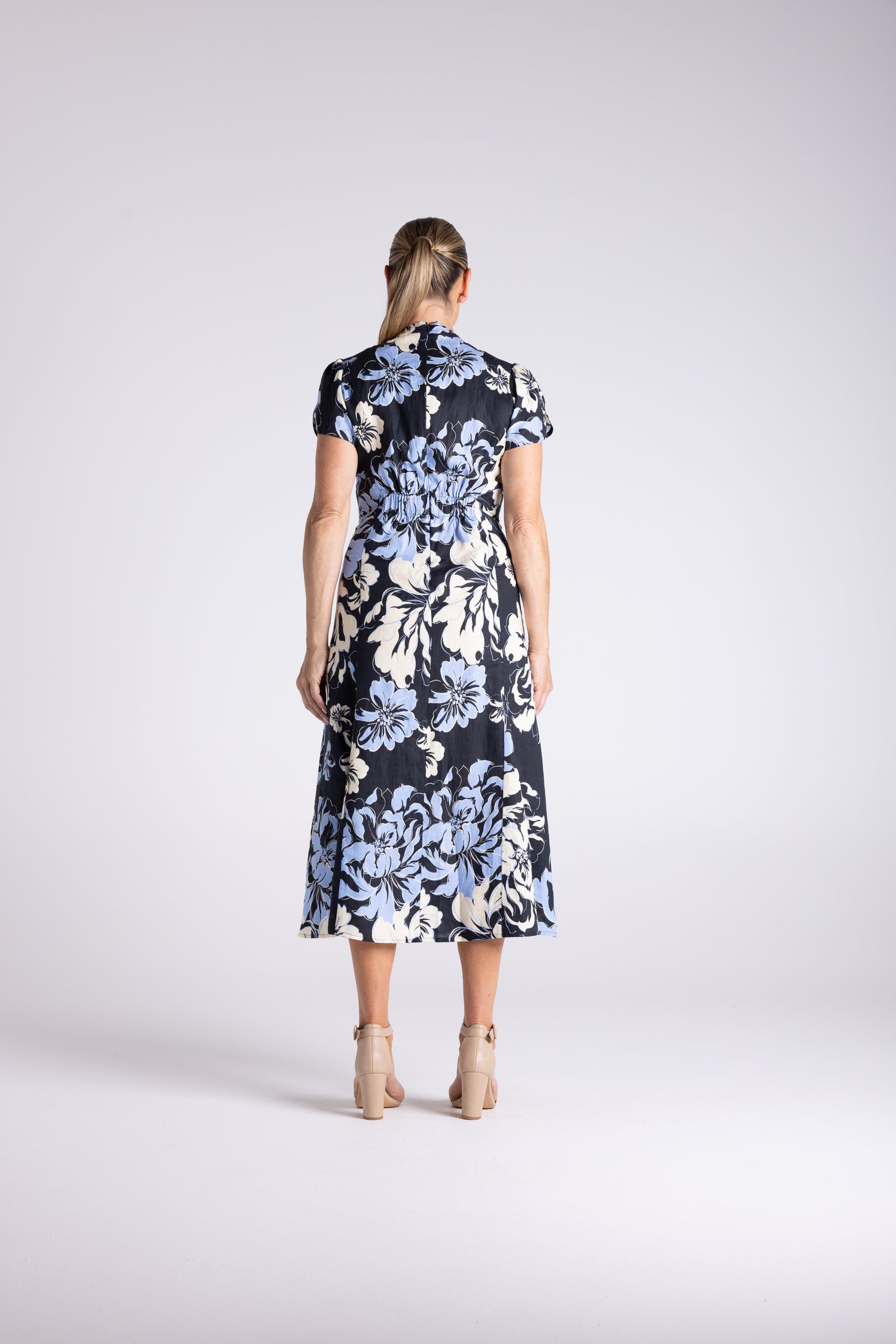 Two T's Peonie Print Dress