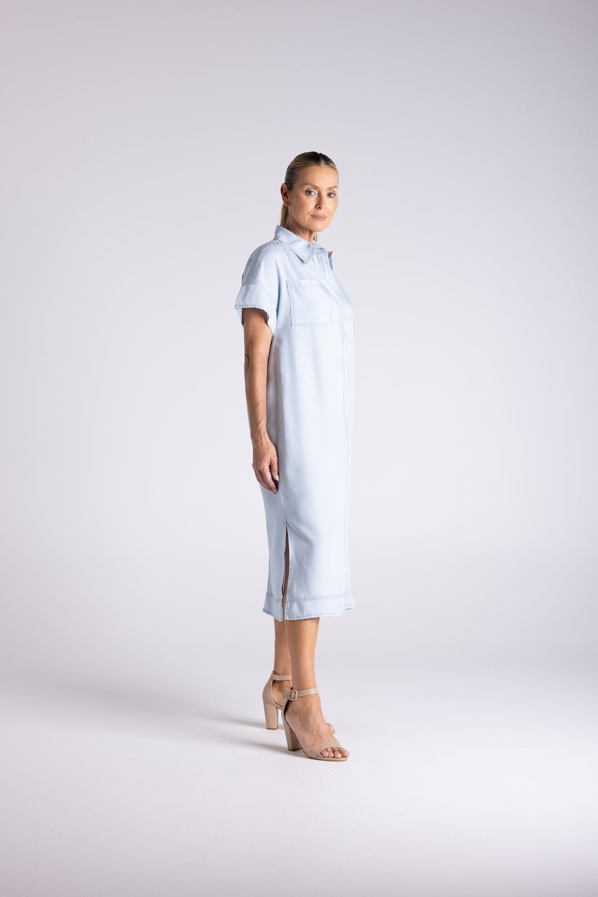 Two T's Deb Dress - Cornflower