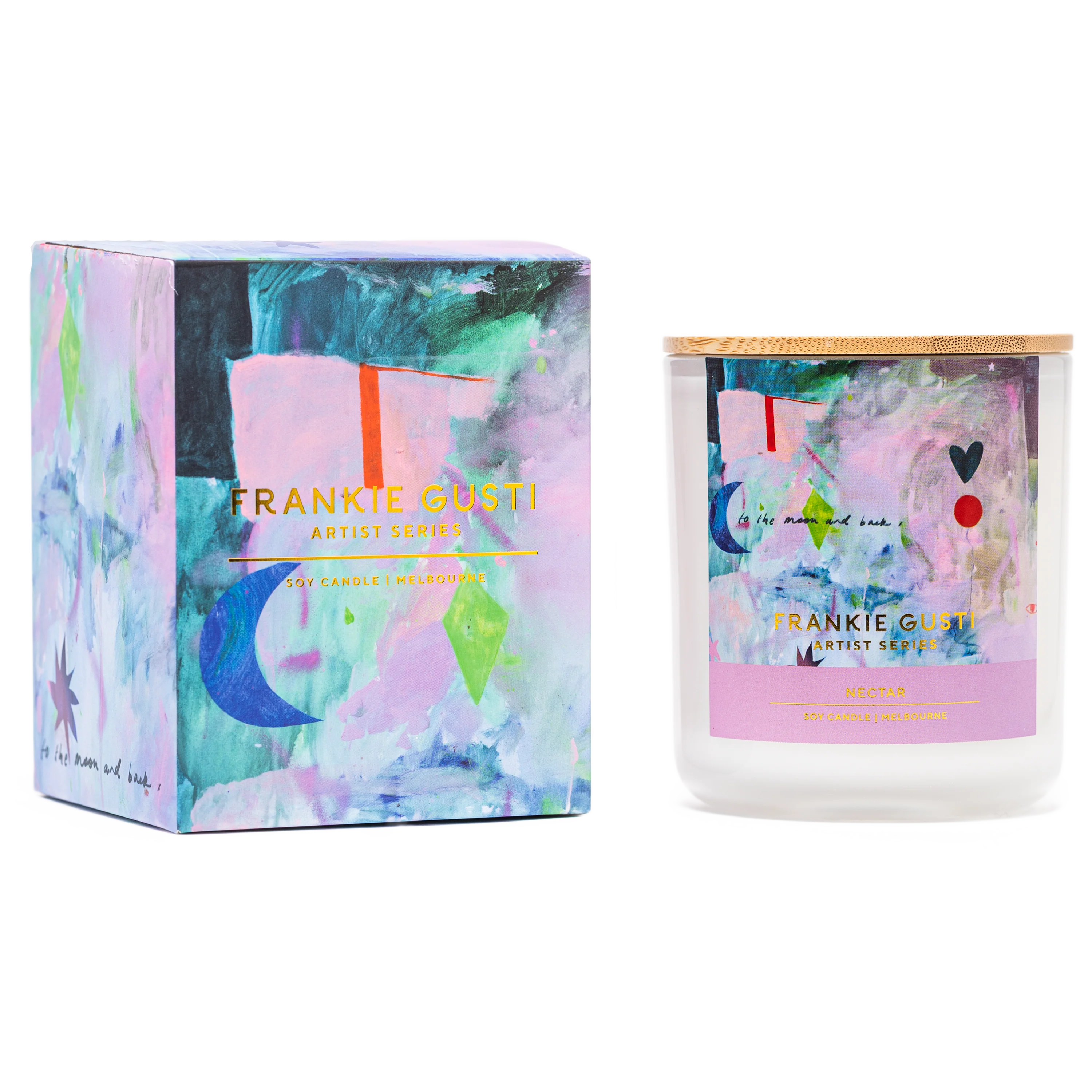 Frankie Gusti | Nectar | Kate Eliza | Artist Series Candle