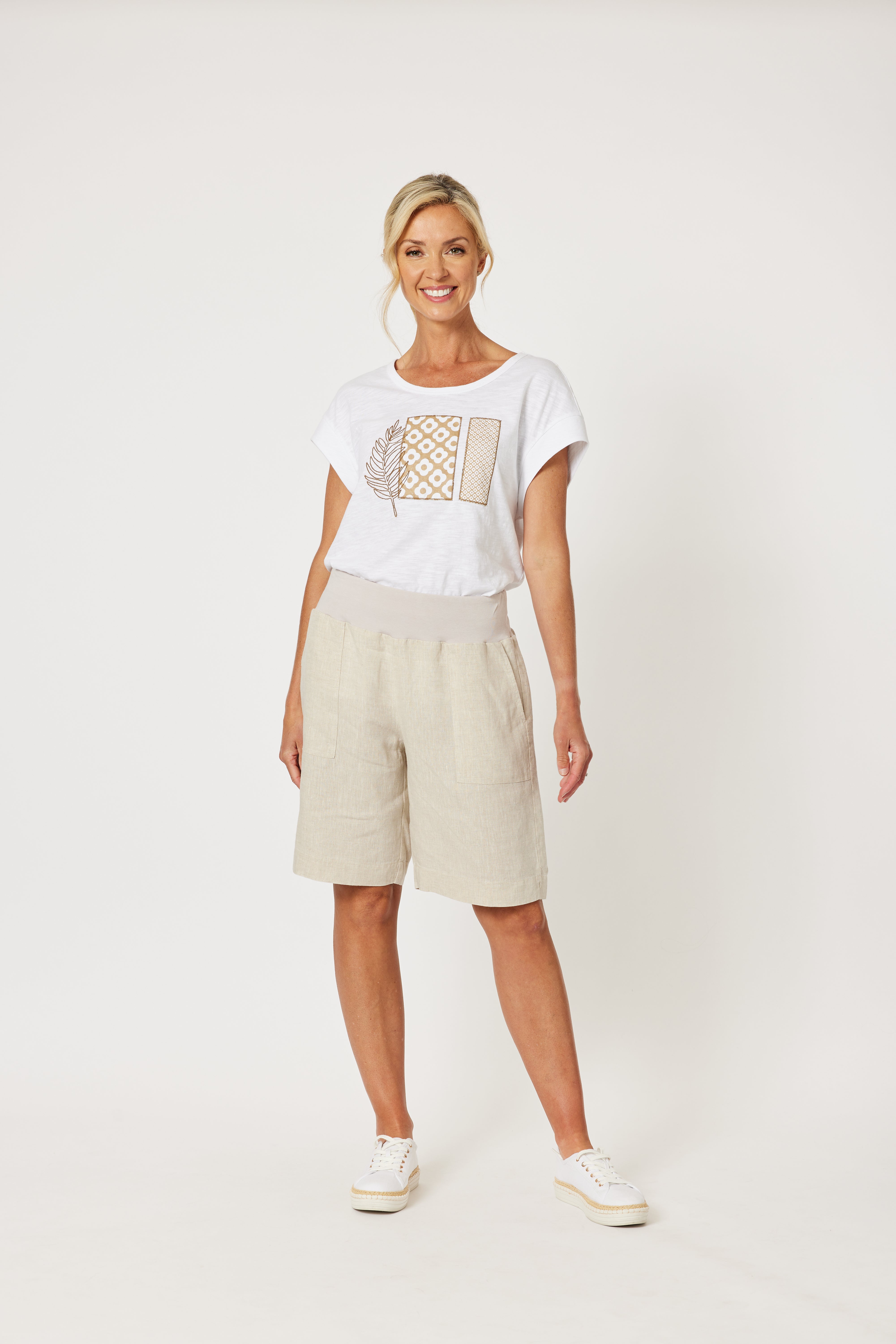 Gordon Smith Jordan Linen Short - Natural