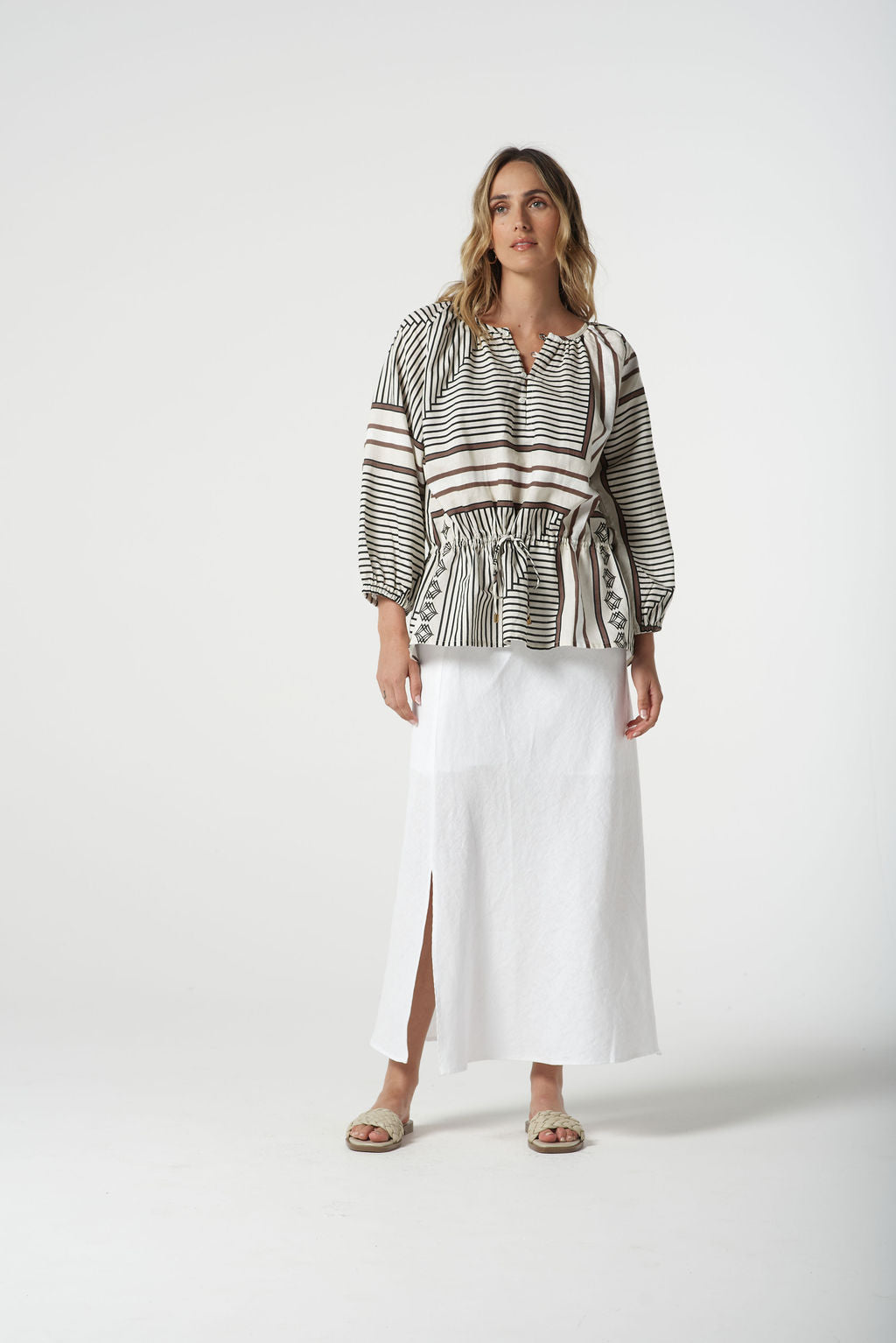 Goondiwindi Cotton Floaty Sleeve Blouse