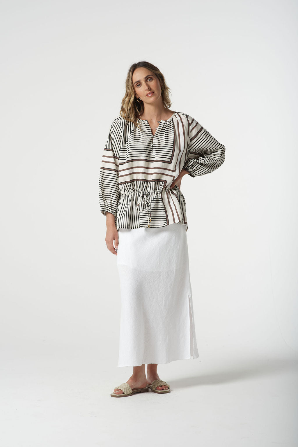 Goondiwindi Cotton Floaty Sleeve Blouse