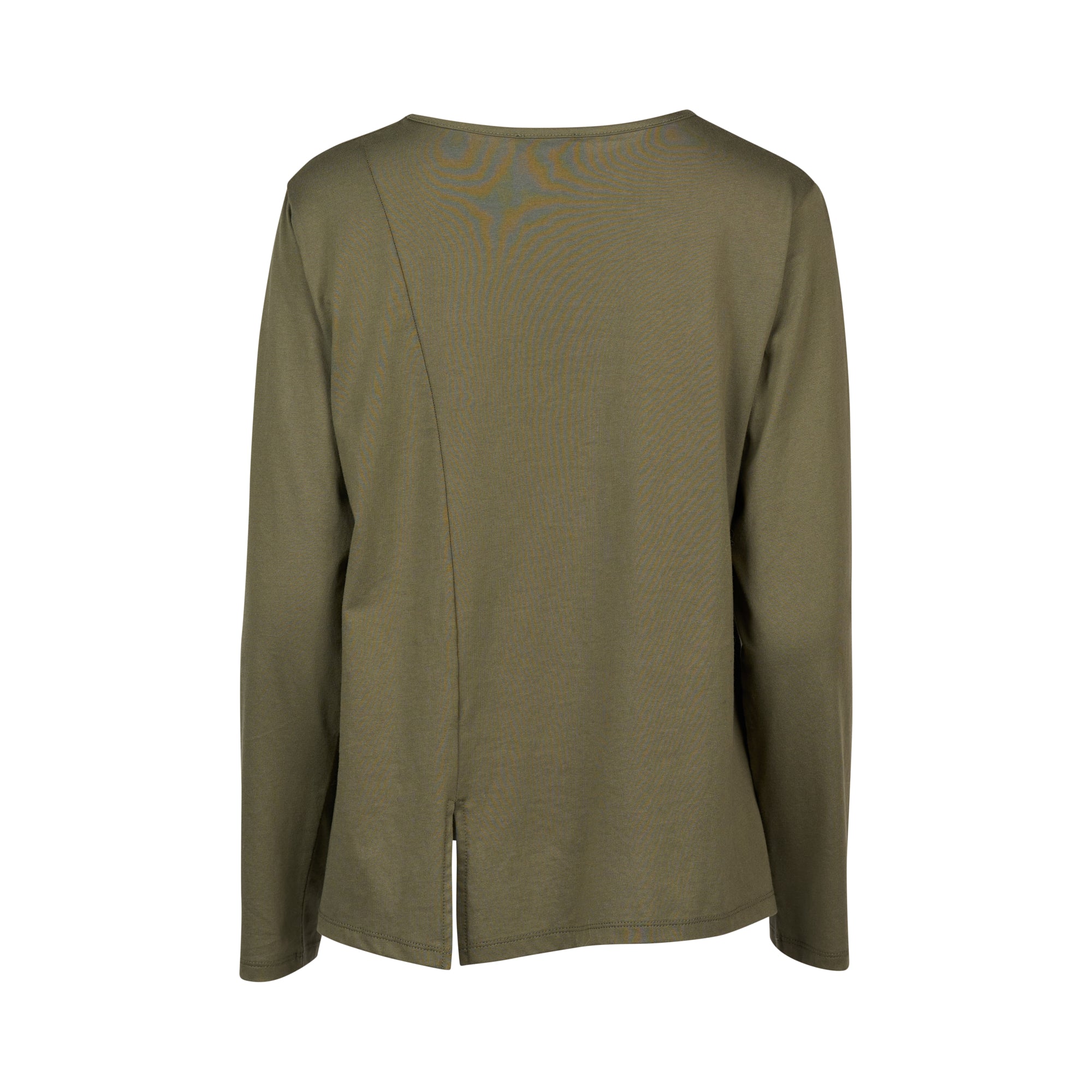 Vassalli Swing Top with Off Centre Split Detail - Sage