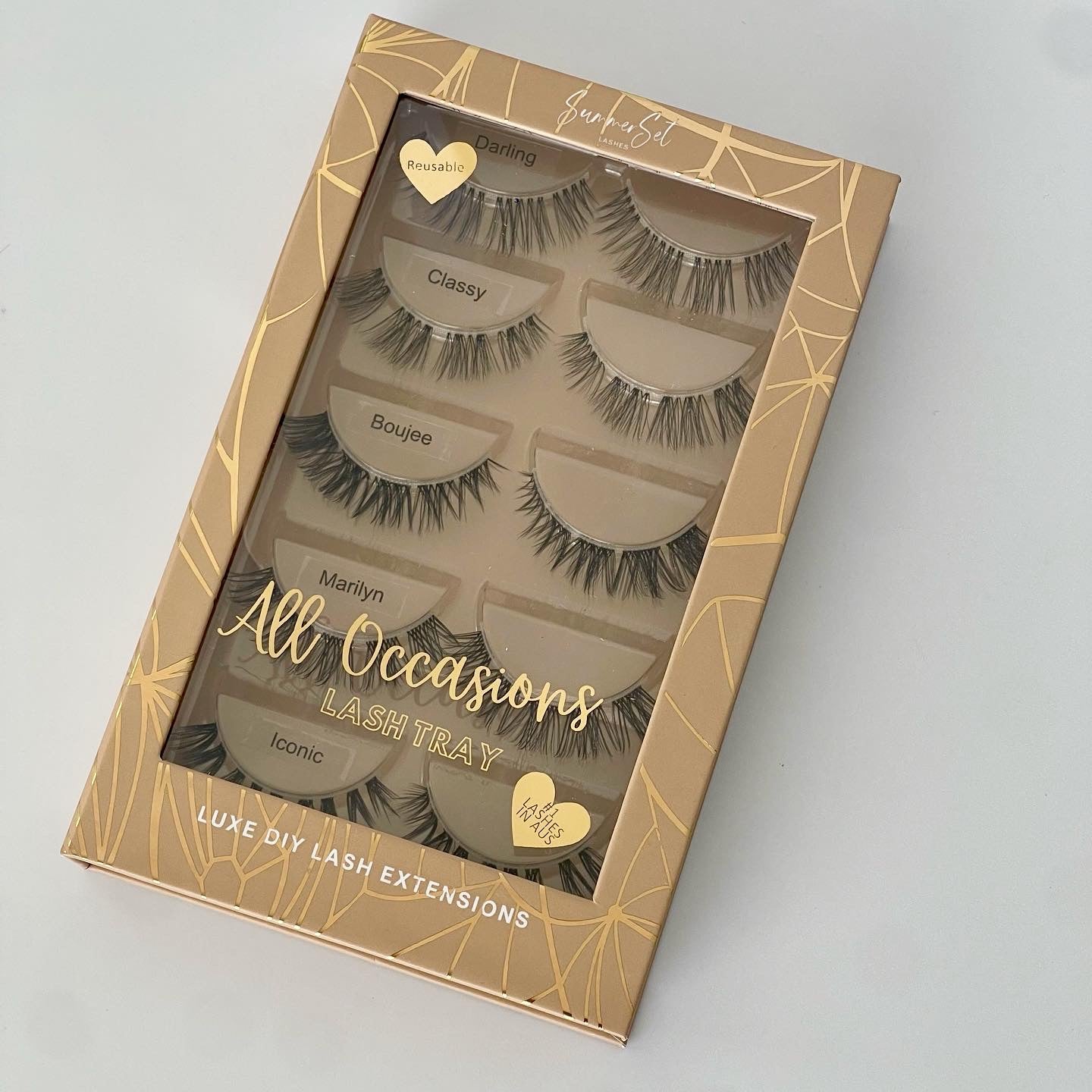 Summer Set Lashes All Occasions Lash Tray