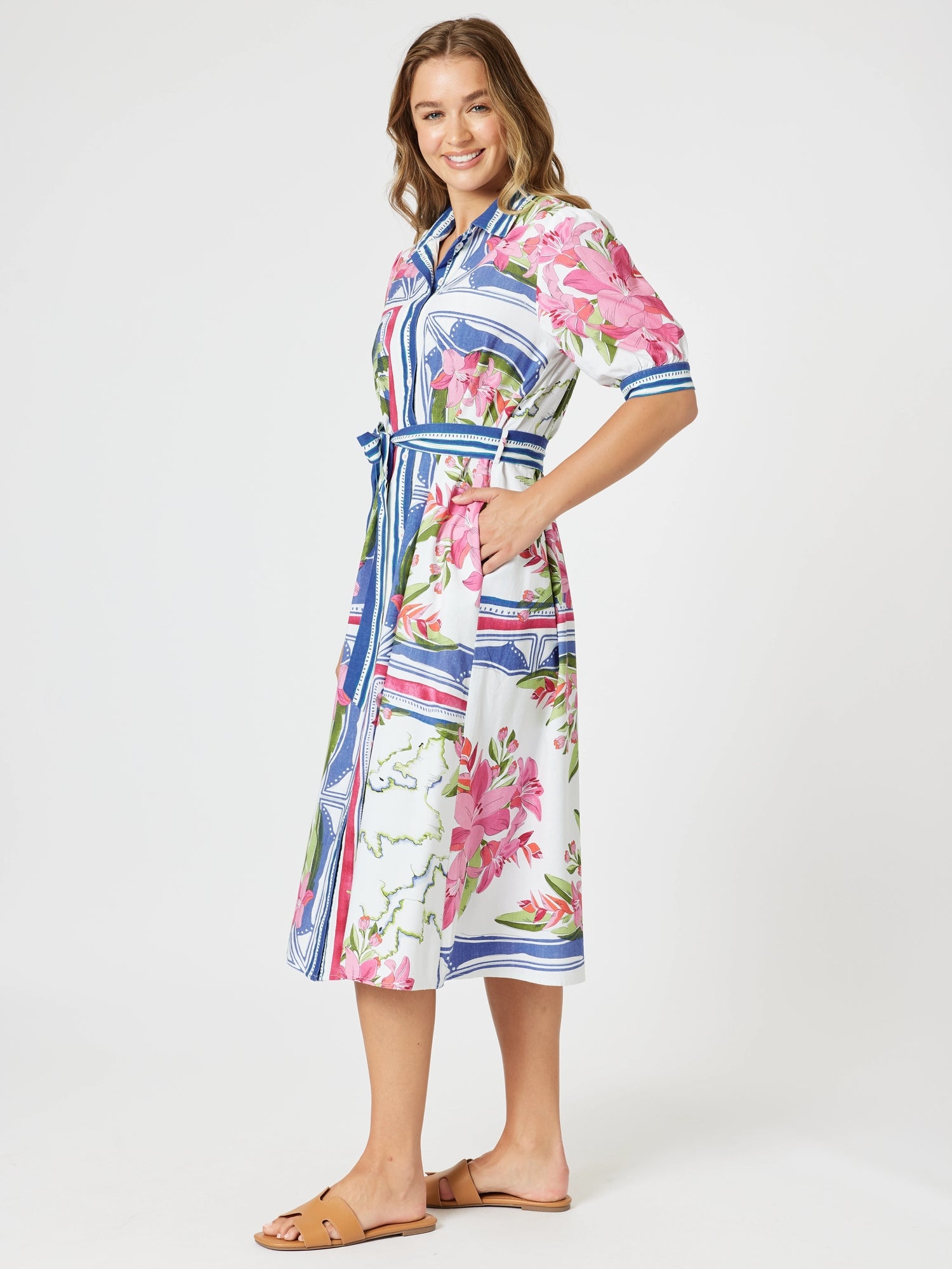 Gordon Smith Monoco Dress - Sandinia Blue