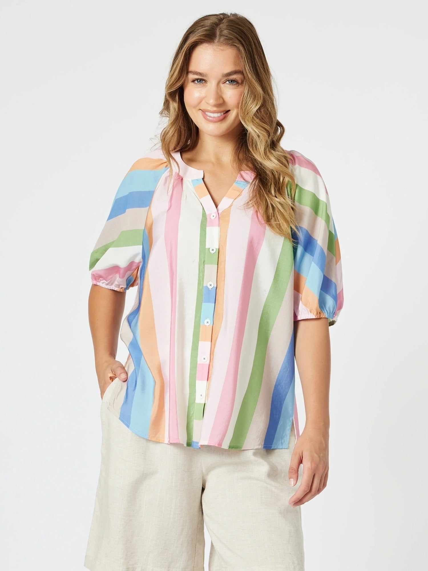 Threadz Lucy Stripe Top