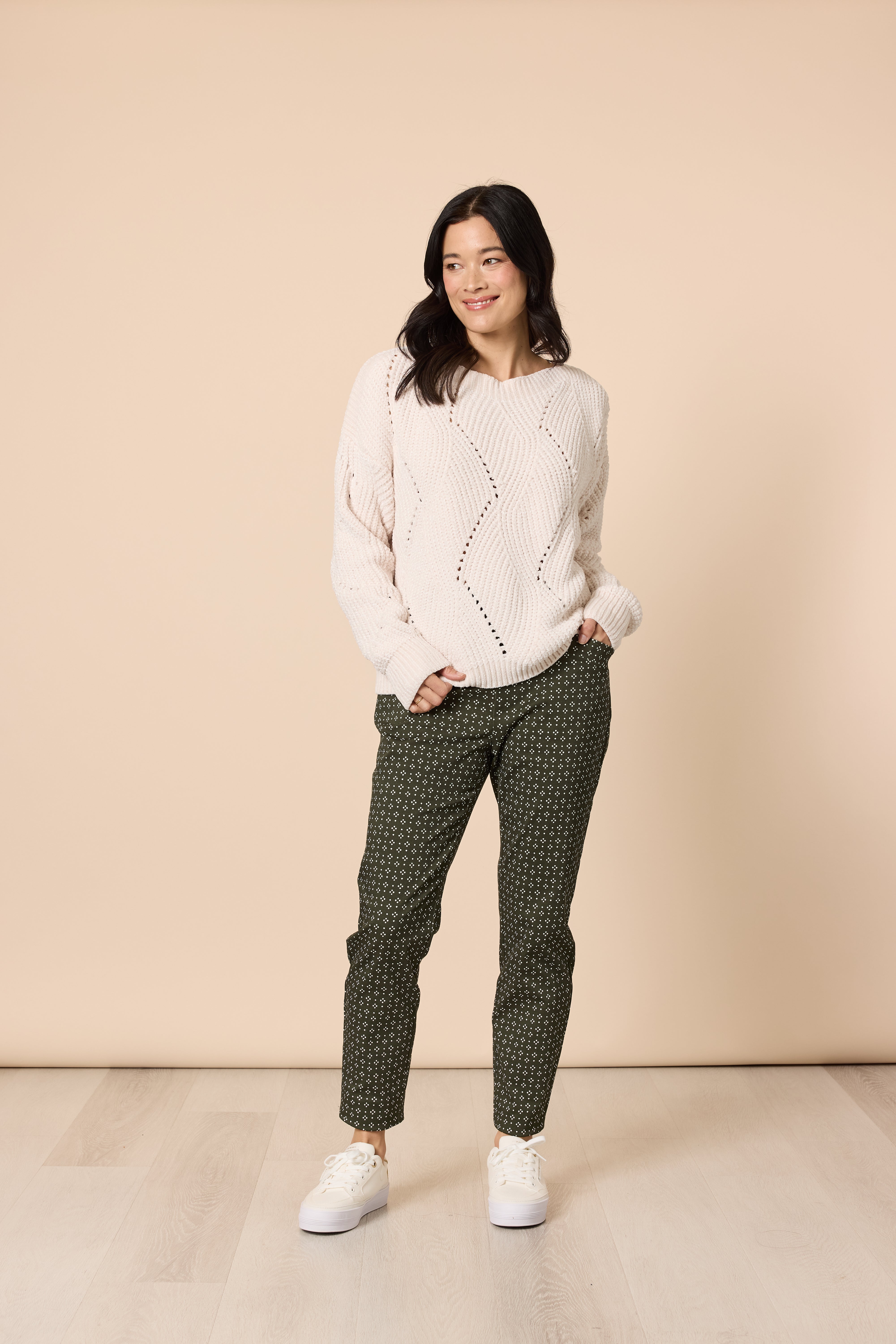 Gordon Smith Tenille Knit - Ivory