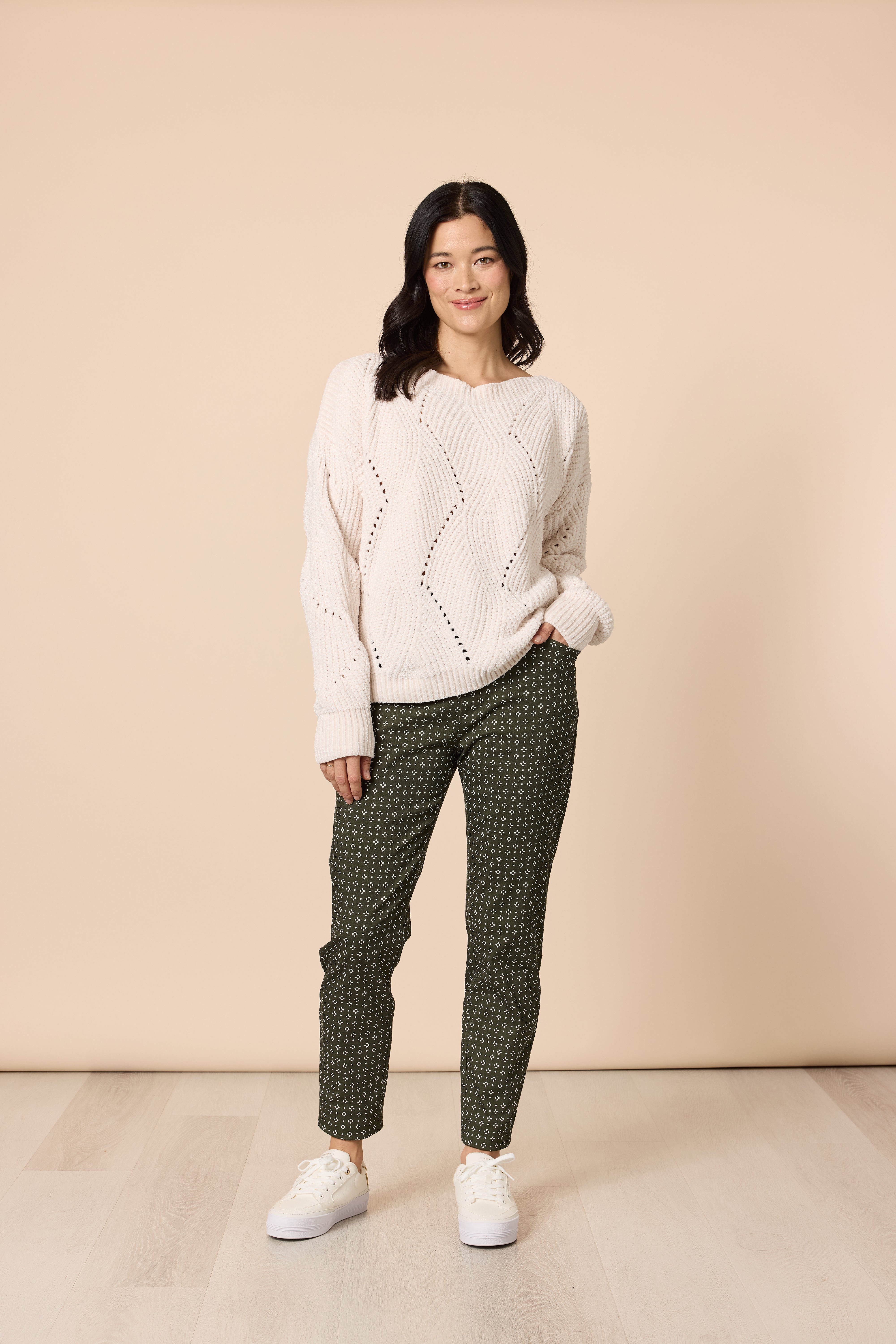 Gordon Smith Tenille Knit - Ivory