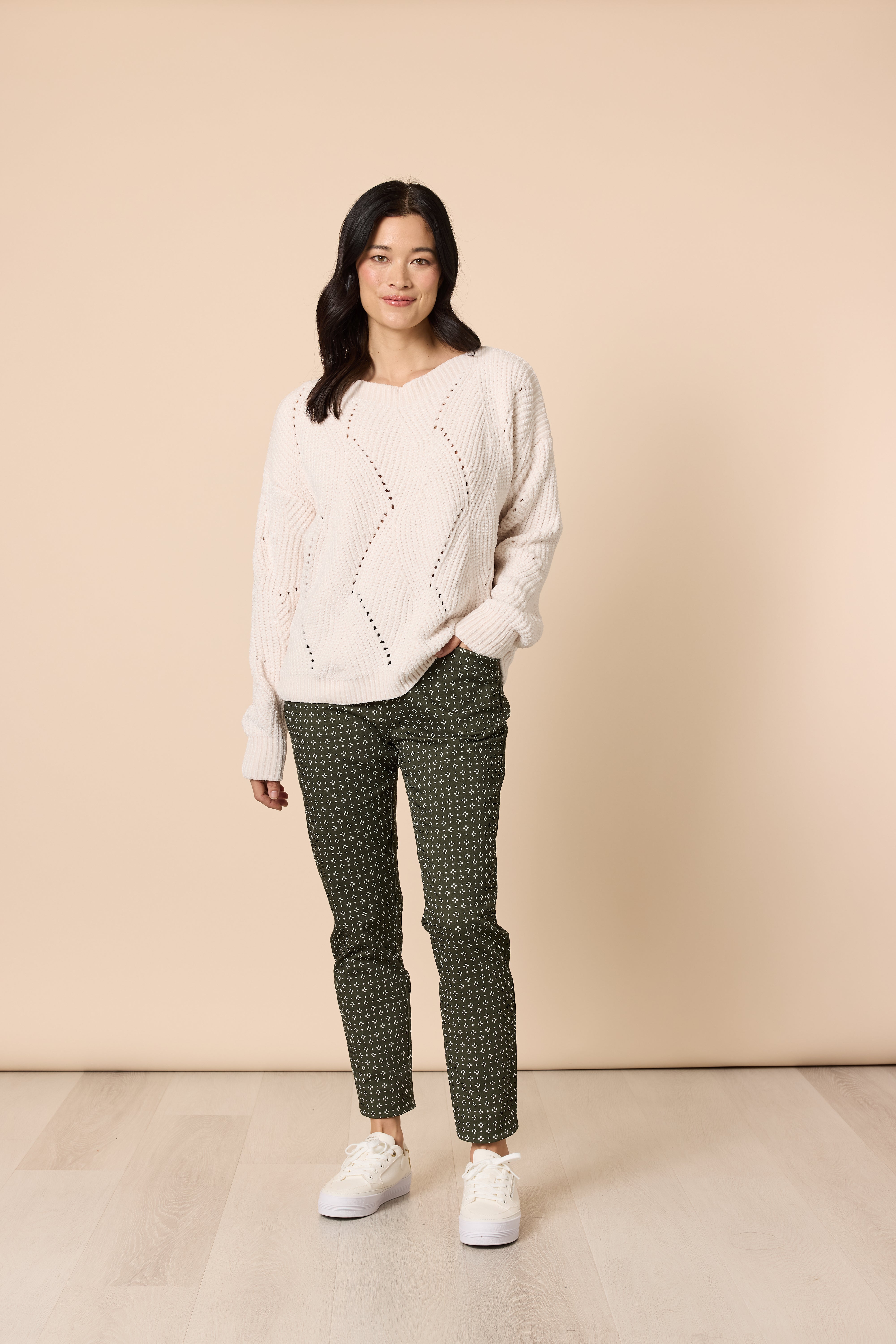 Gordon Smith Tenille Knit - Ivory