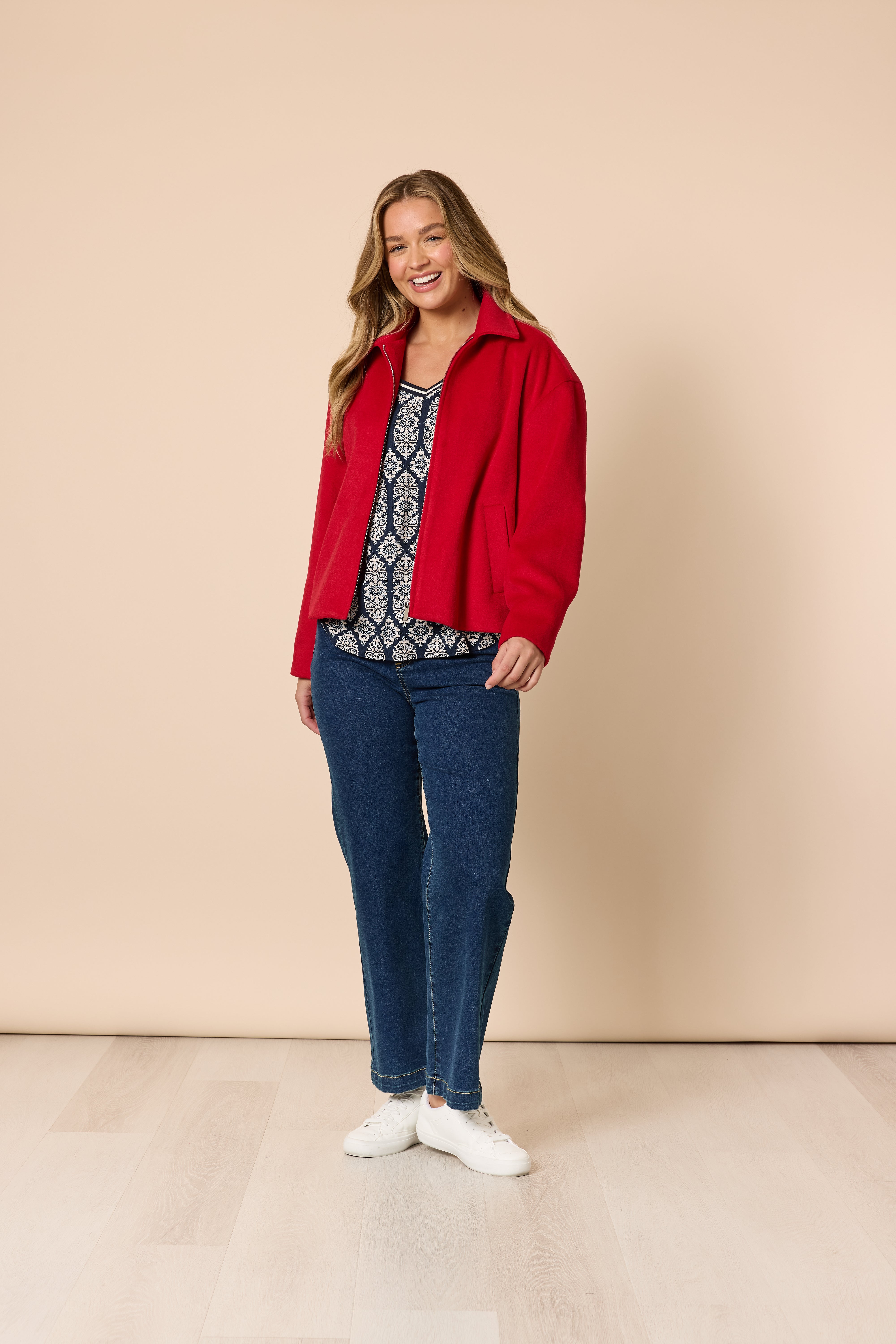 Threadz Cabaret Jacket - Red