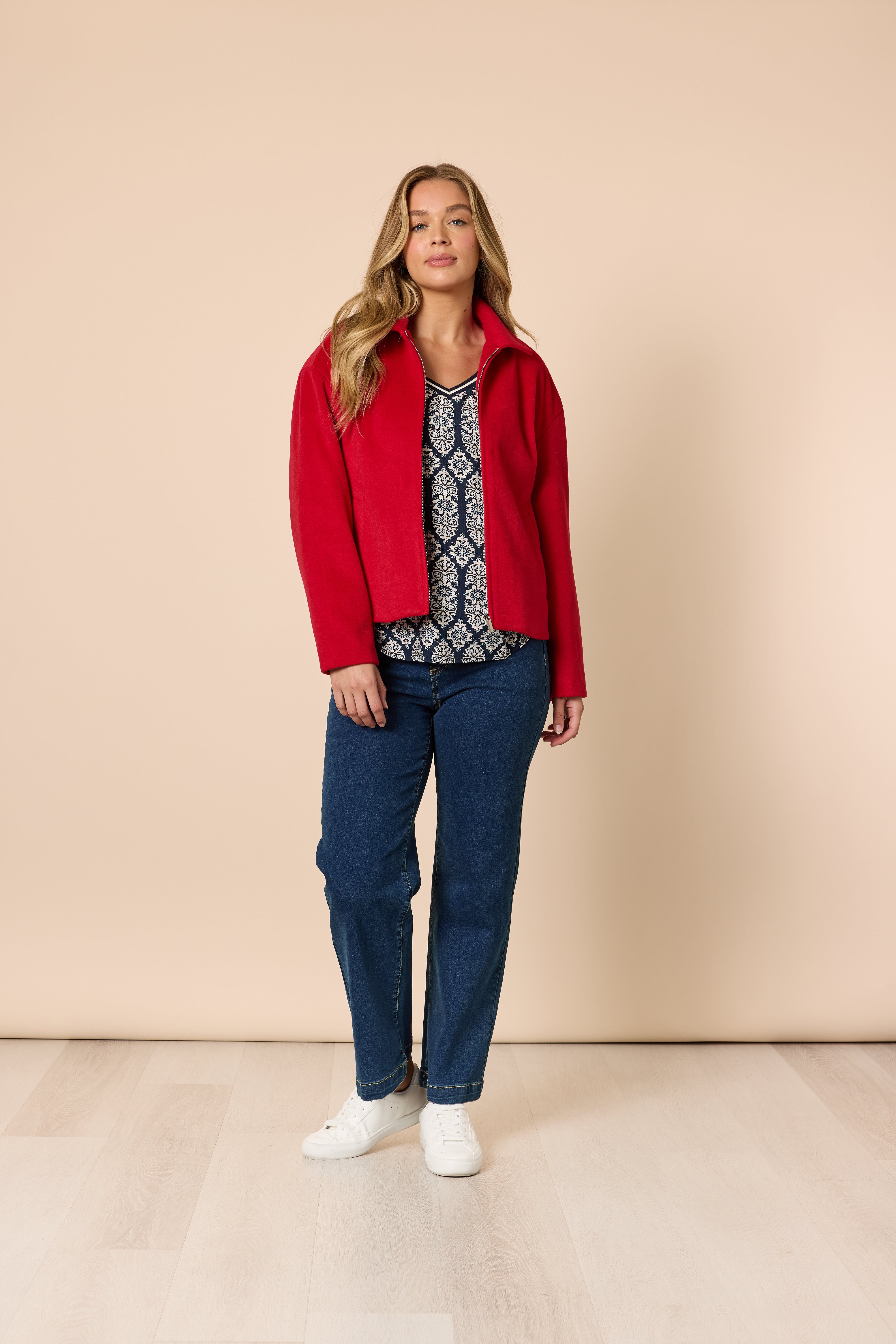 Threadz Cabaret Jacket - Red