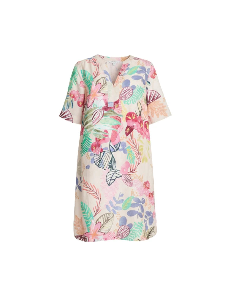 Gordon Smith Desert Rose Floral Print Dress - Pink/Multi