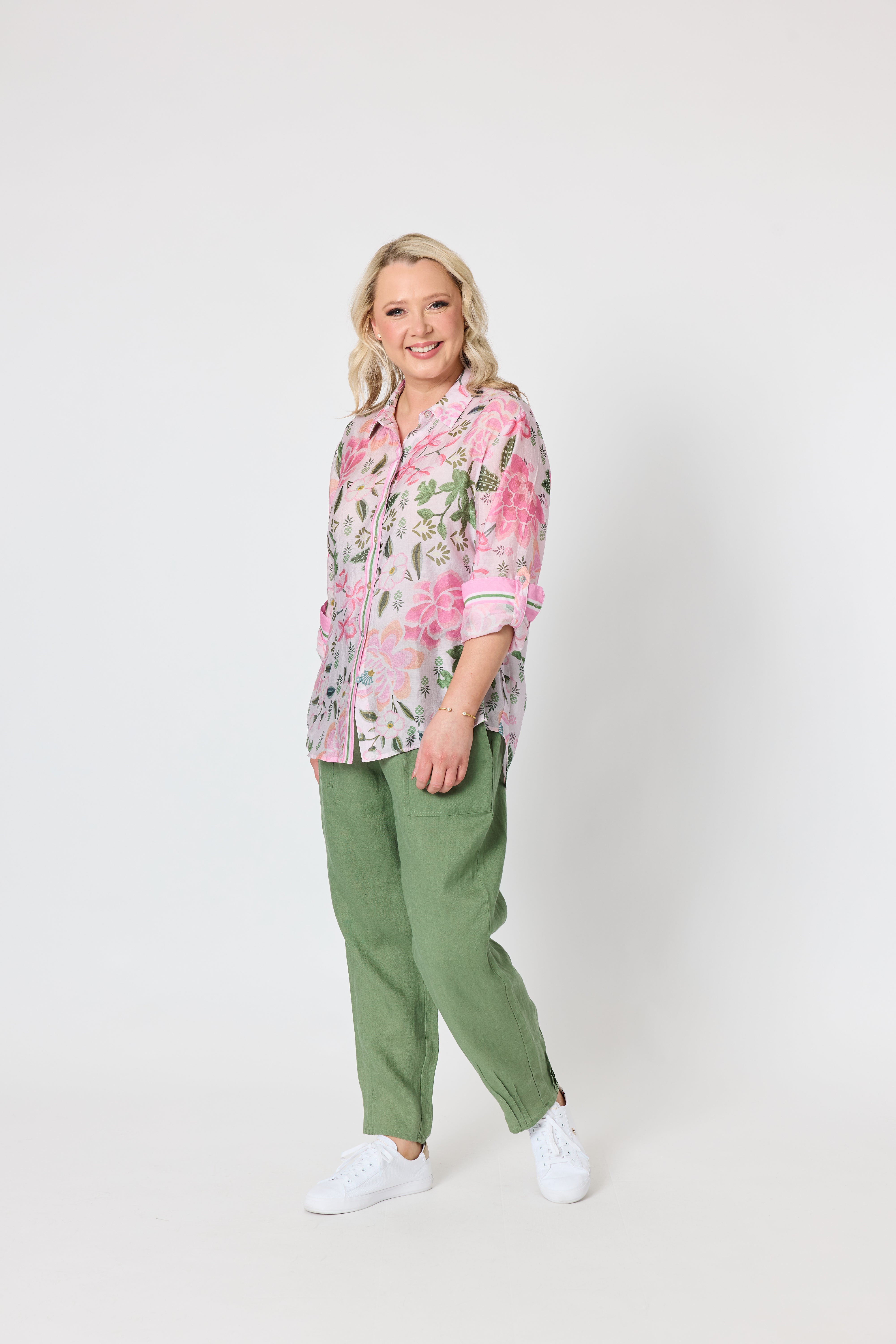 Gordon Smith Desert Oasis Shirt - Musk Multi