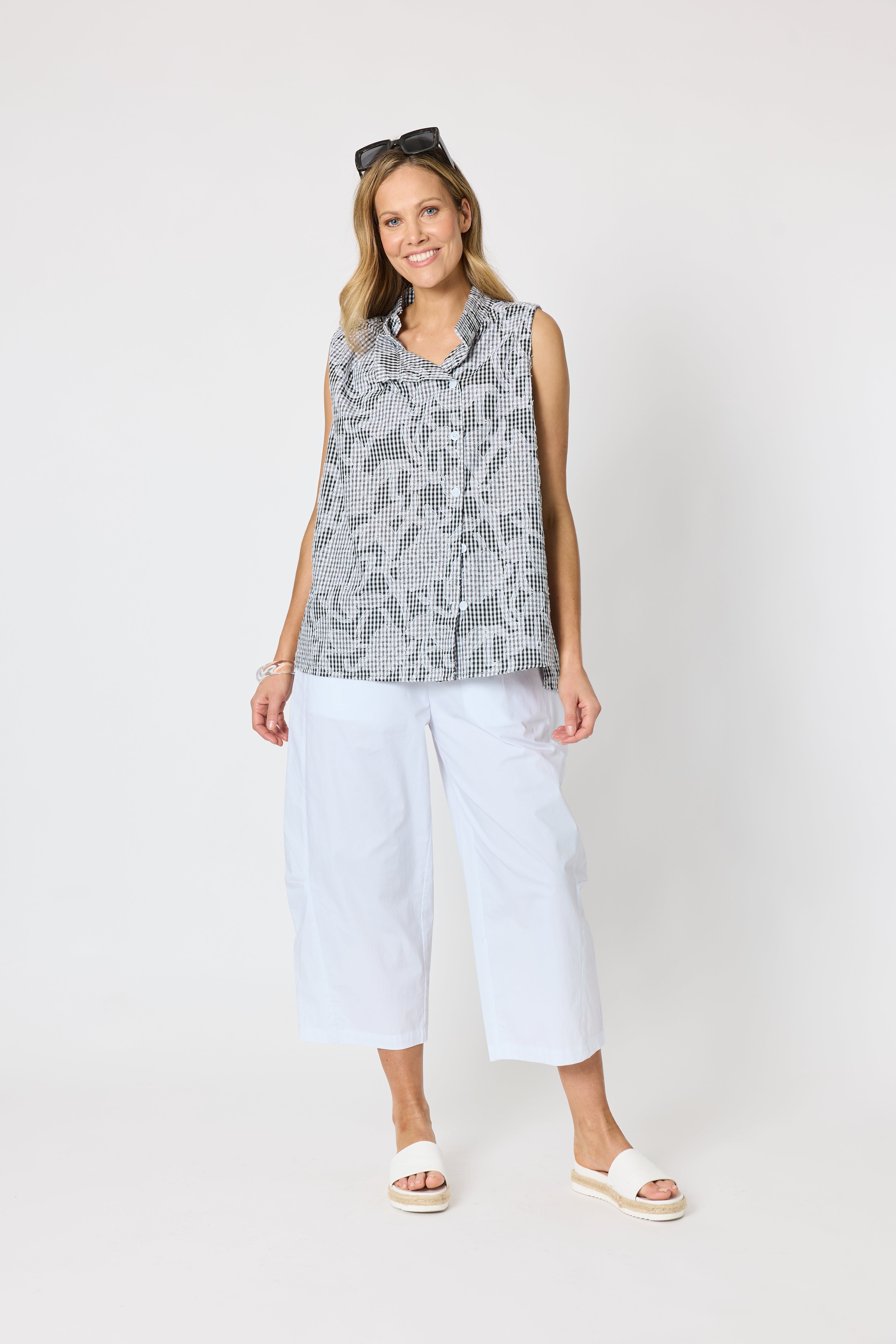 Clarity Toledo Pant - White