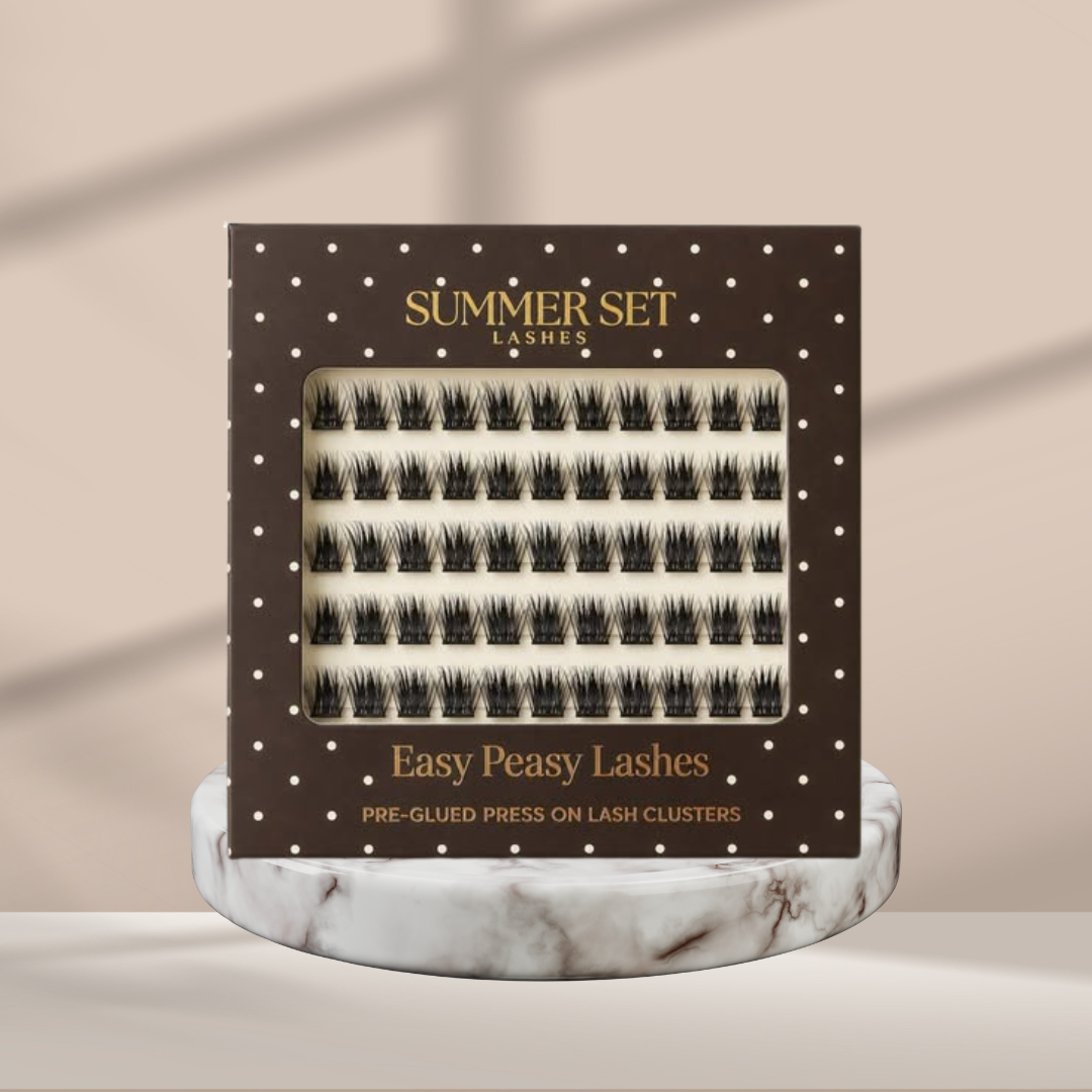 Summer Set Lashes - Easy Peasy Lashes Luxe Glam - Black
