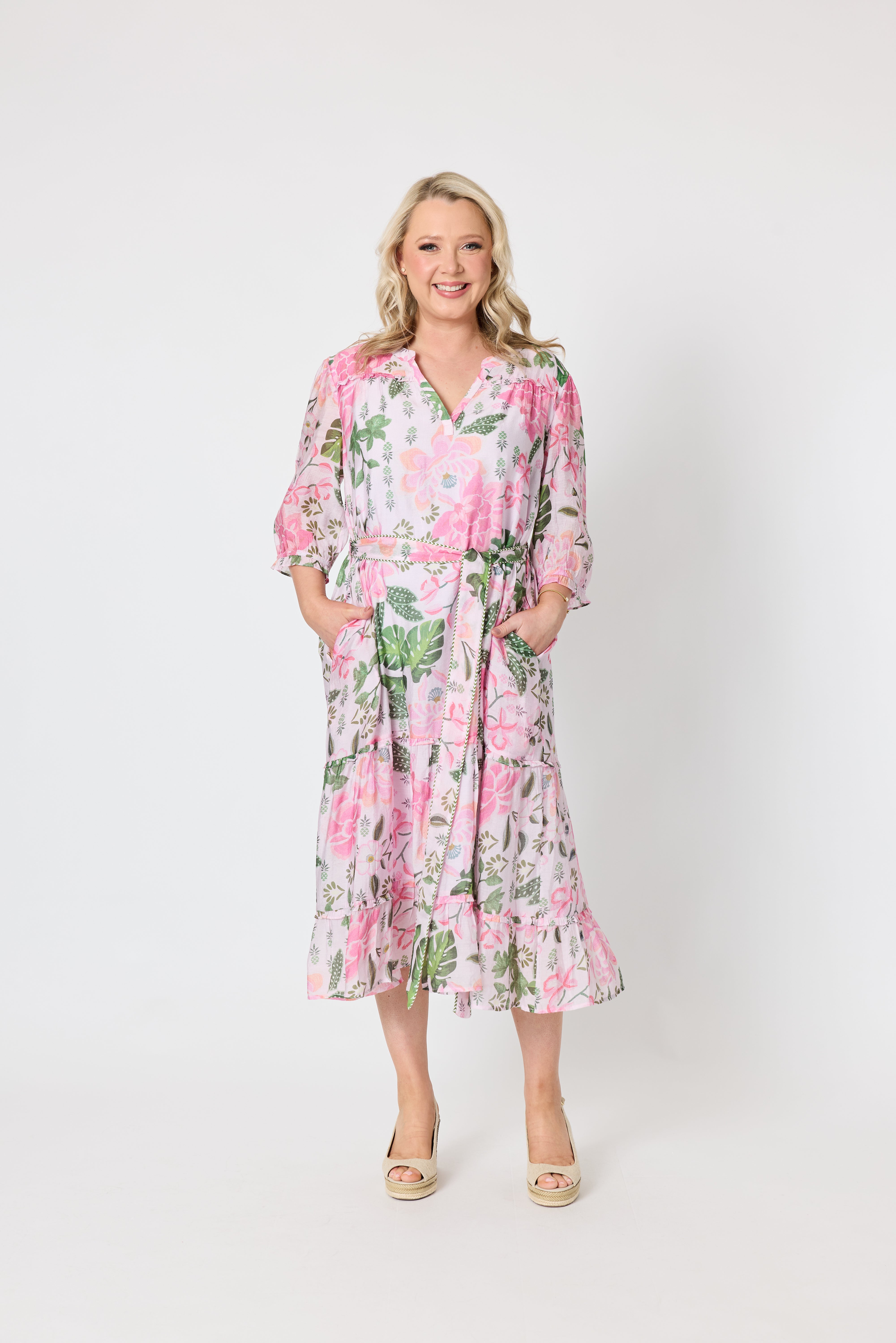 Gordon Smith Desert Oasis Dress - Multi Musk
