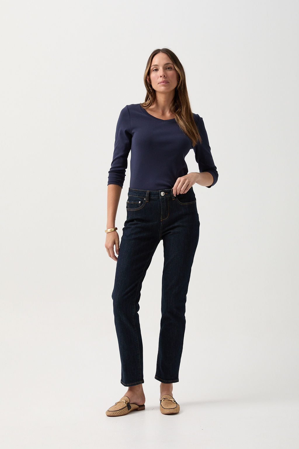 Goondiwindi Cotton 5 Pocket Jean - Dark Indigo