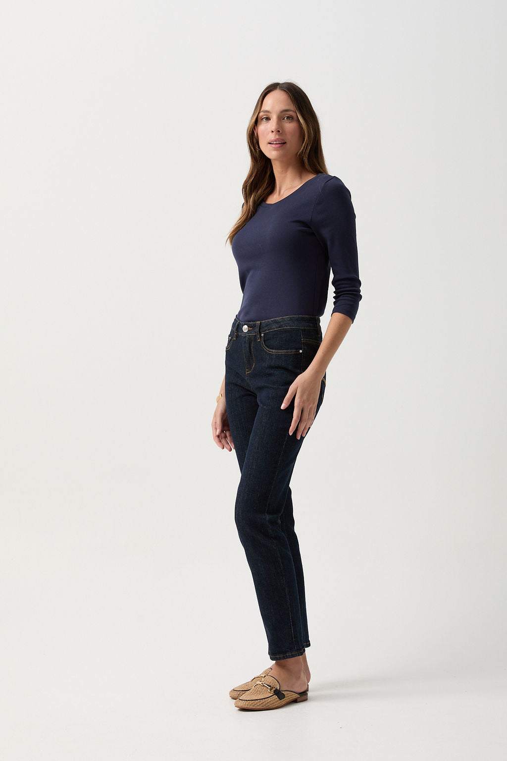 Goondiwindi Cotton 5 Pocket Jean - Dark Indigo