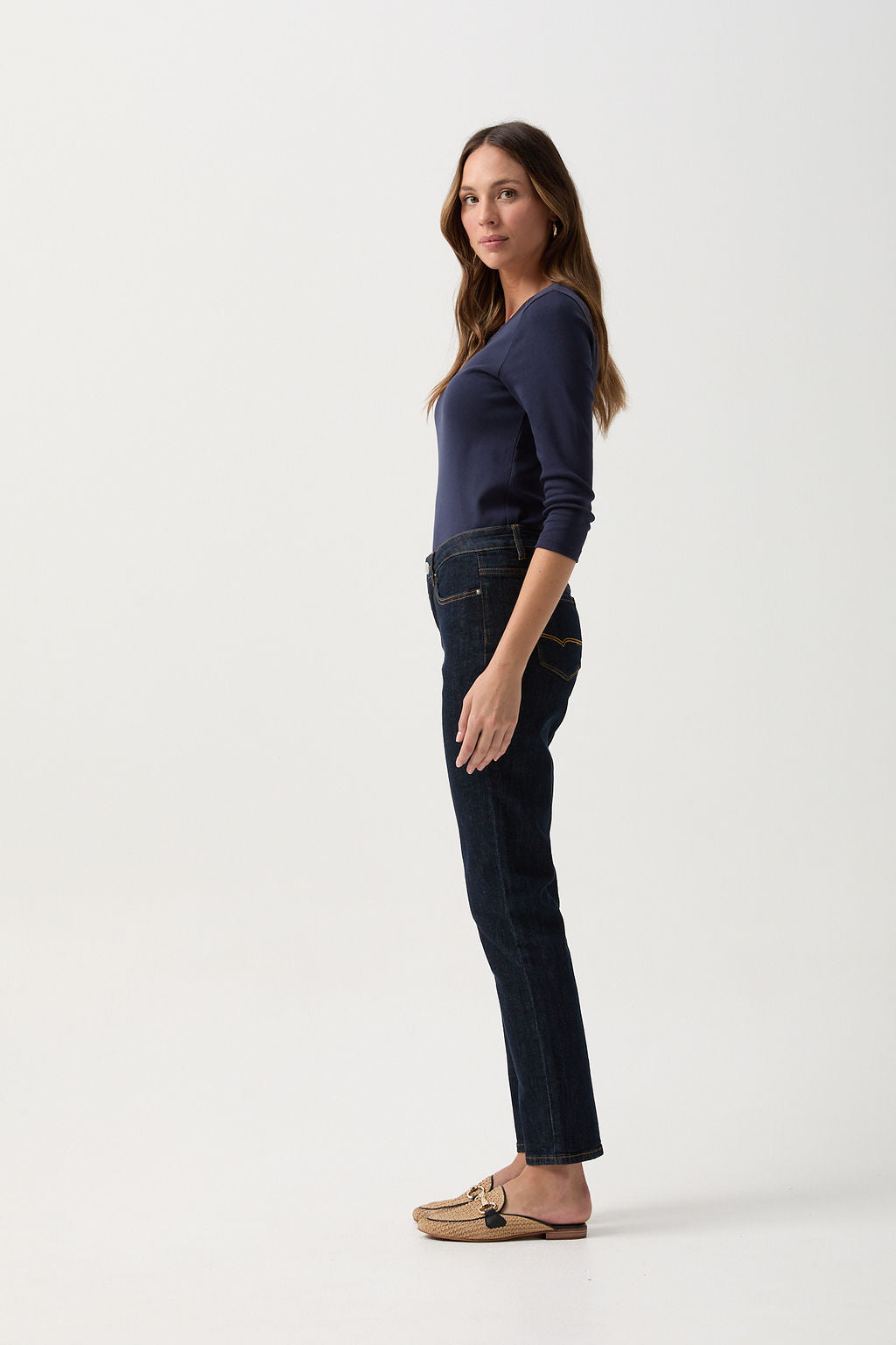 Goondiwindi Cotton 5 Pocket Jean - Dark Indigo