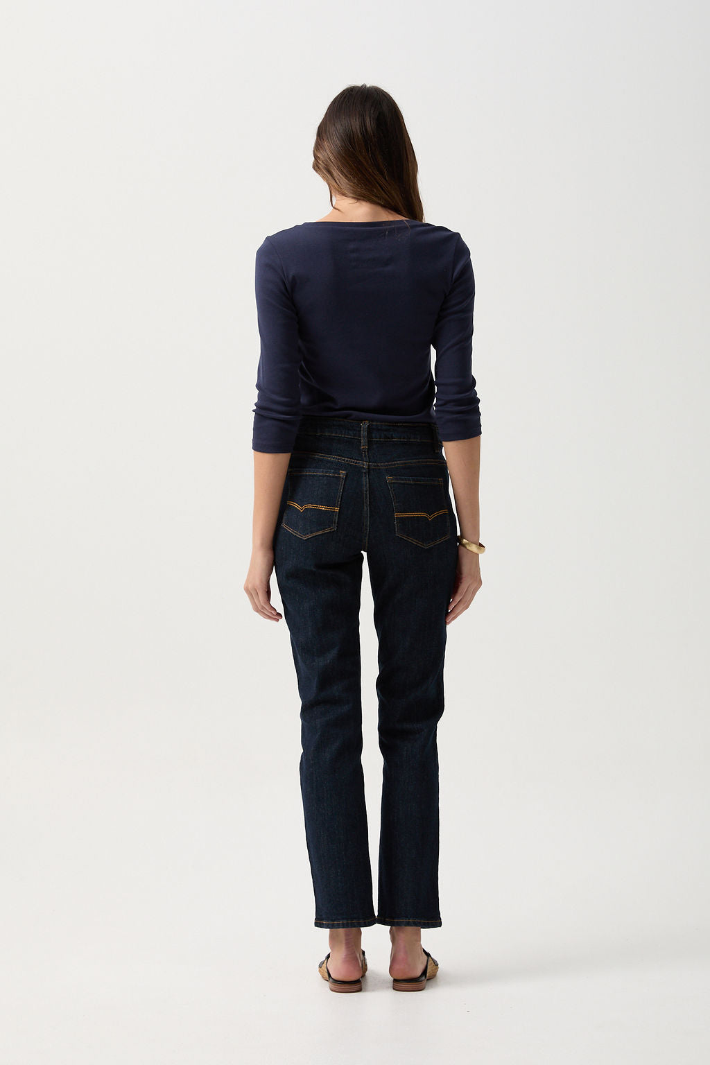 Goondiwindi Cotton 5 Pocket Jean - Dark Indigo