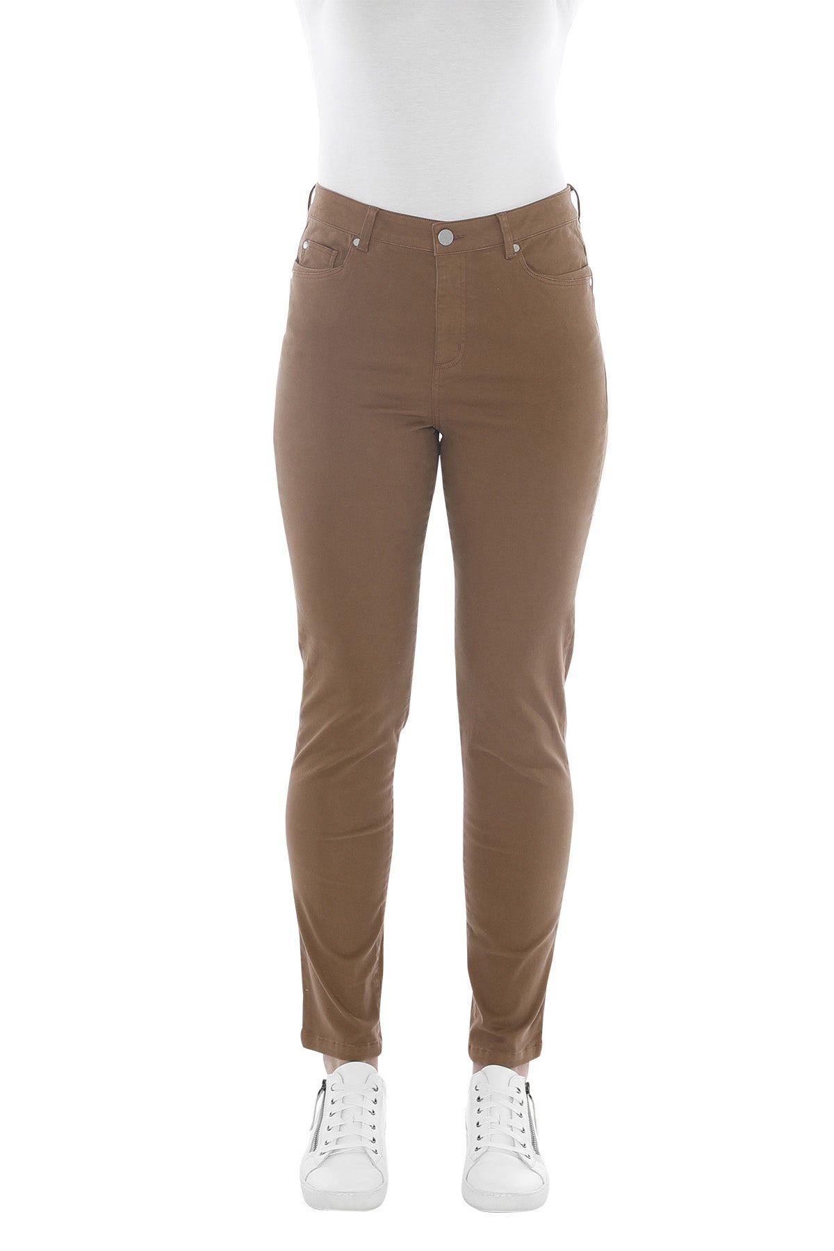 Jump Luxury Detail Pocket Jean - Tobacco