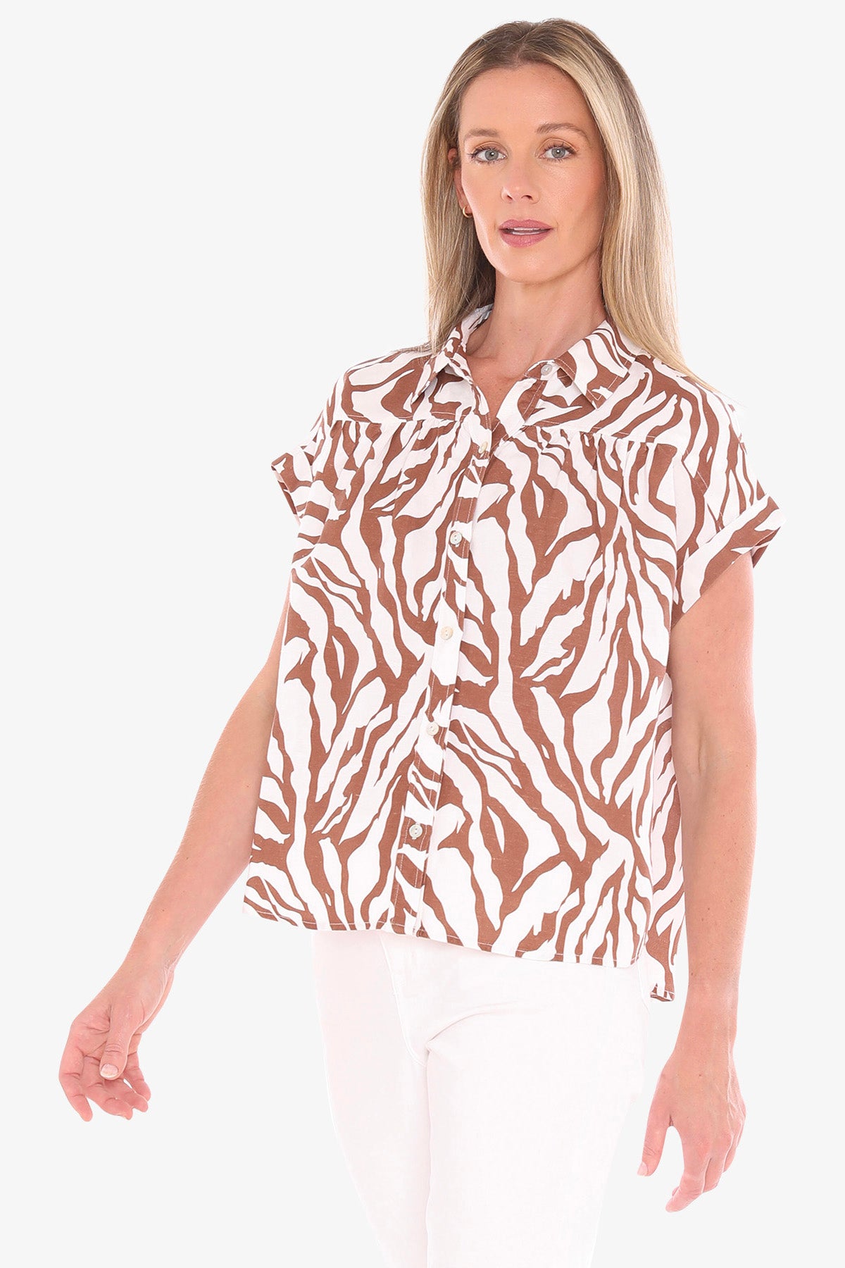 Jump Zebra Mono Shirt