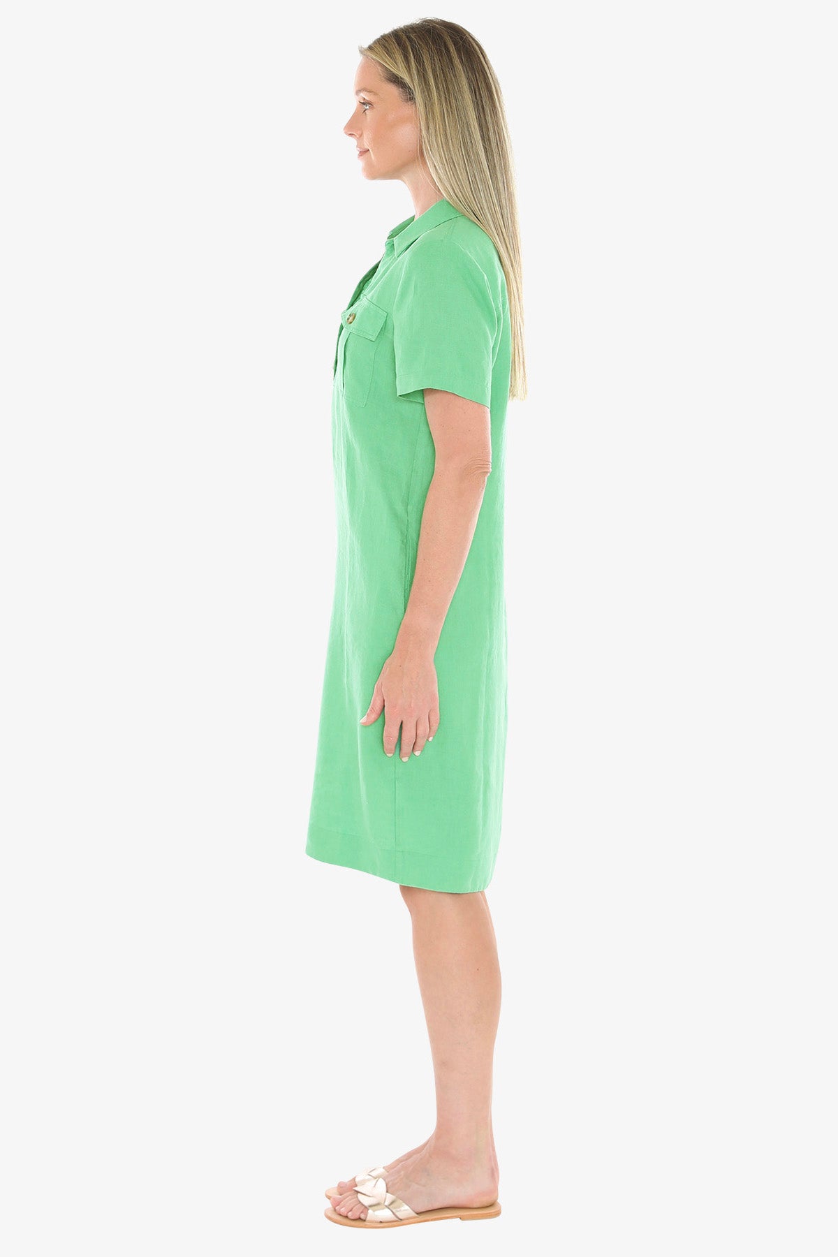 Jump 2 Pocket Dress - Apple
