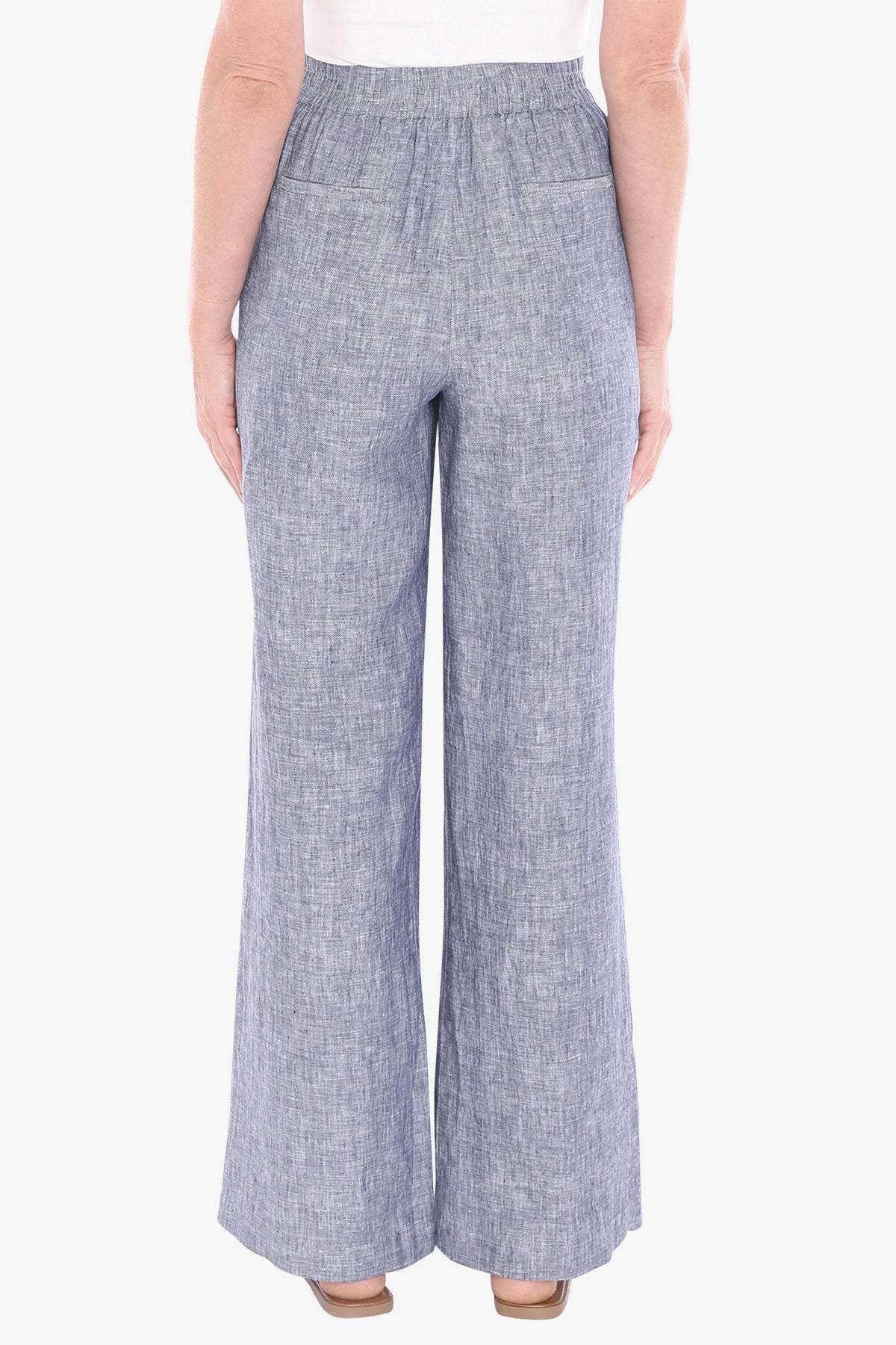 Jump Button Tab Pant - Nightsky