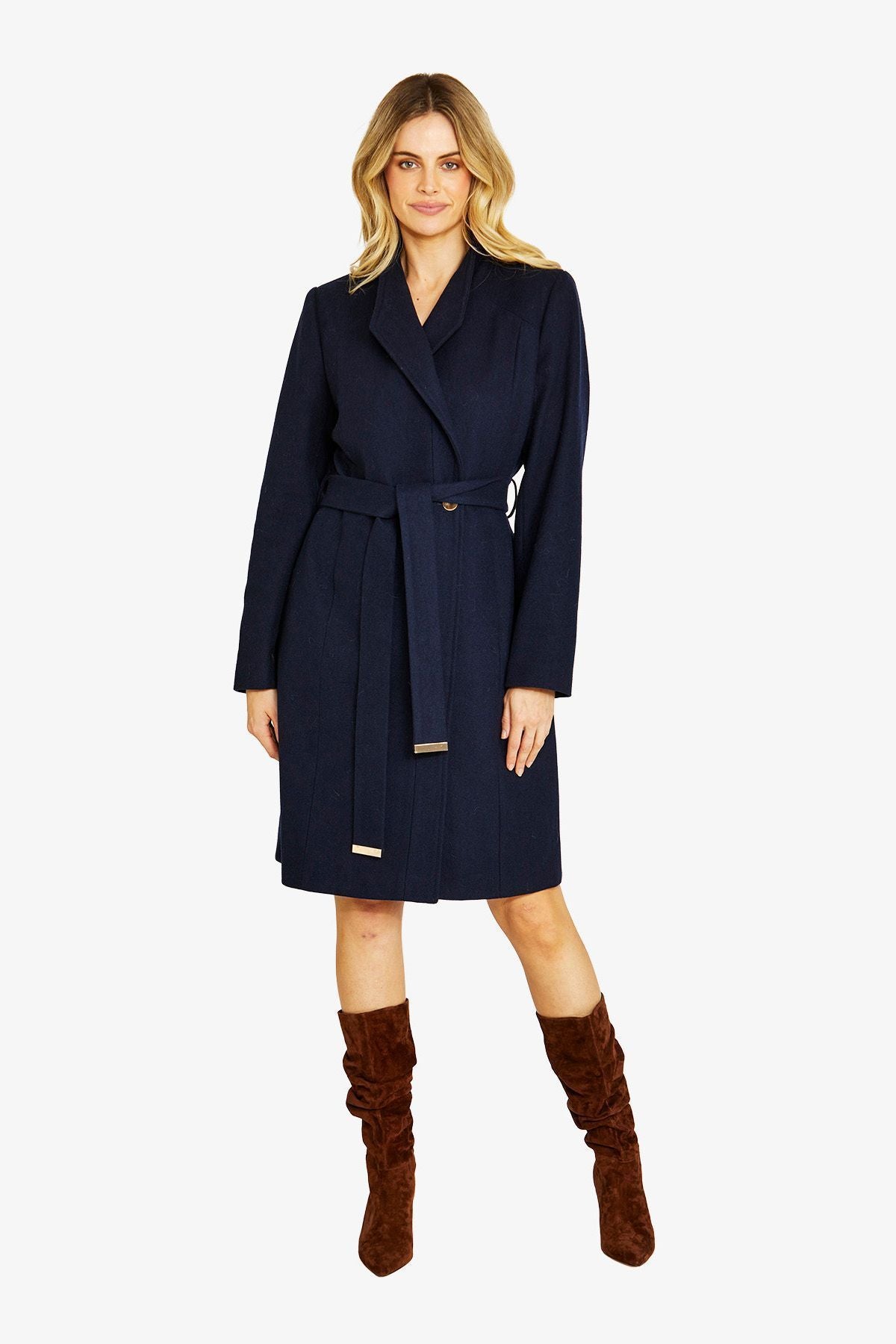 Ping Pong Oxford Coat - Navy