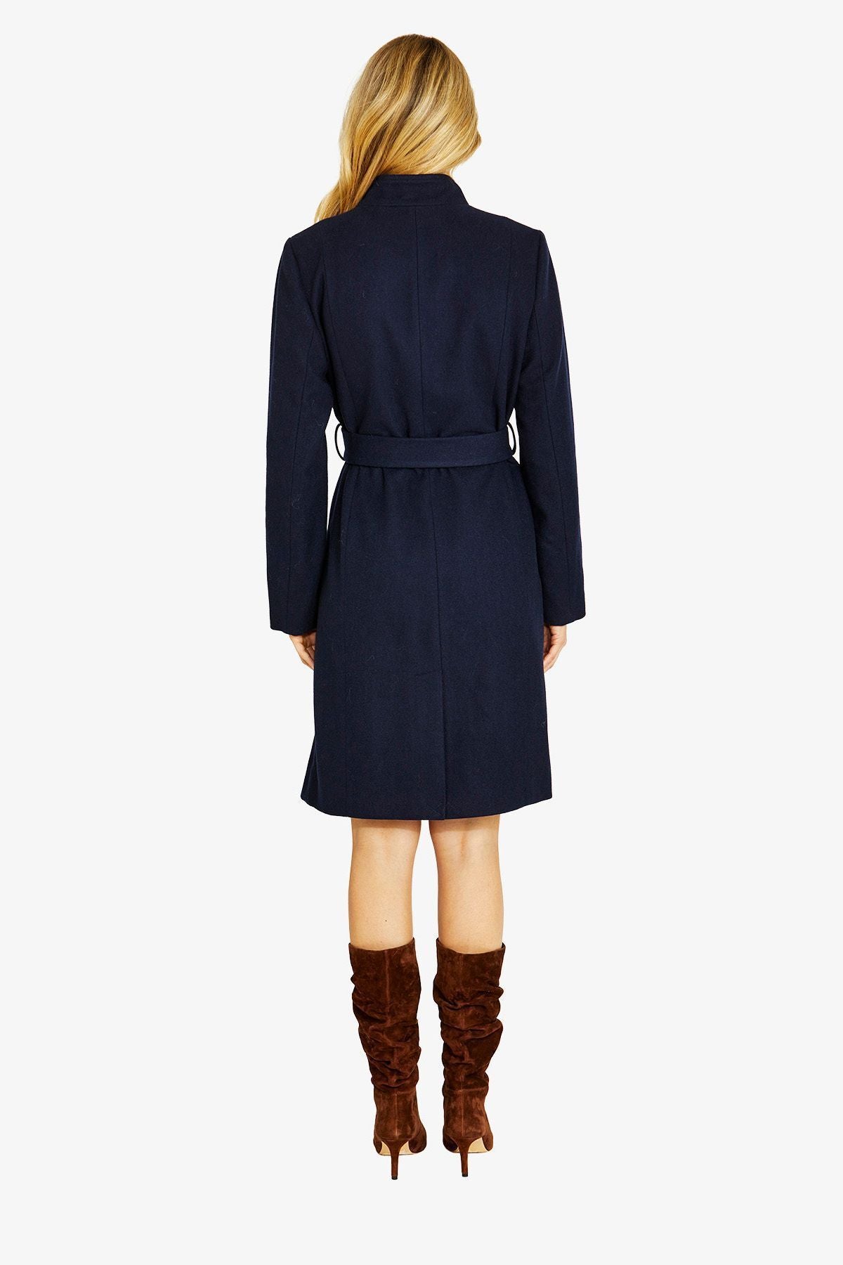 Ping Pong Oxford Coat - Navy