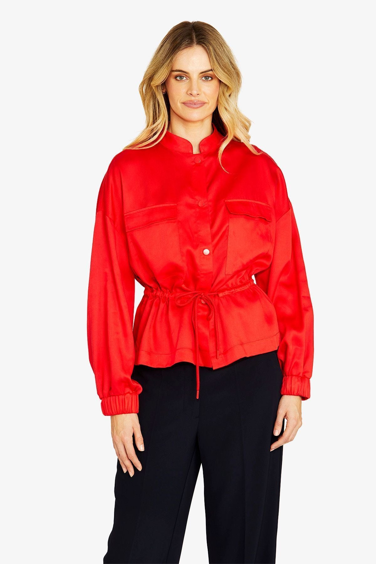 Ping Pong Danny Utility Jacket - Red