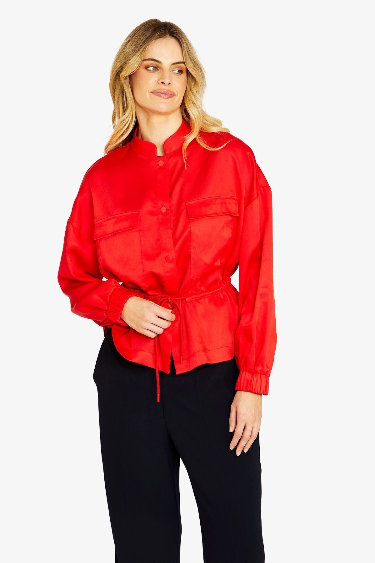 Ping Pong Danny Utility Jacket - Red