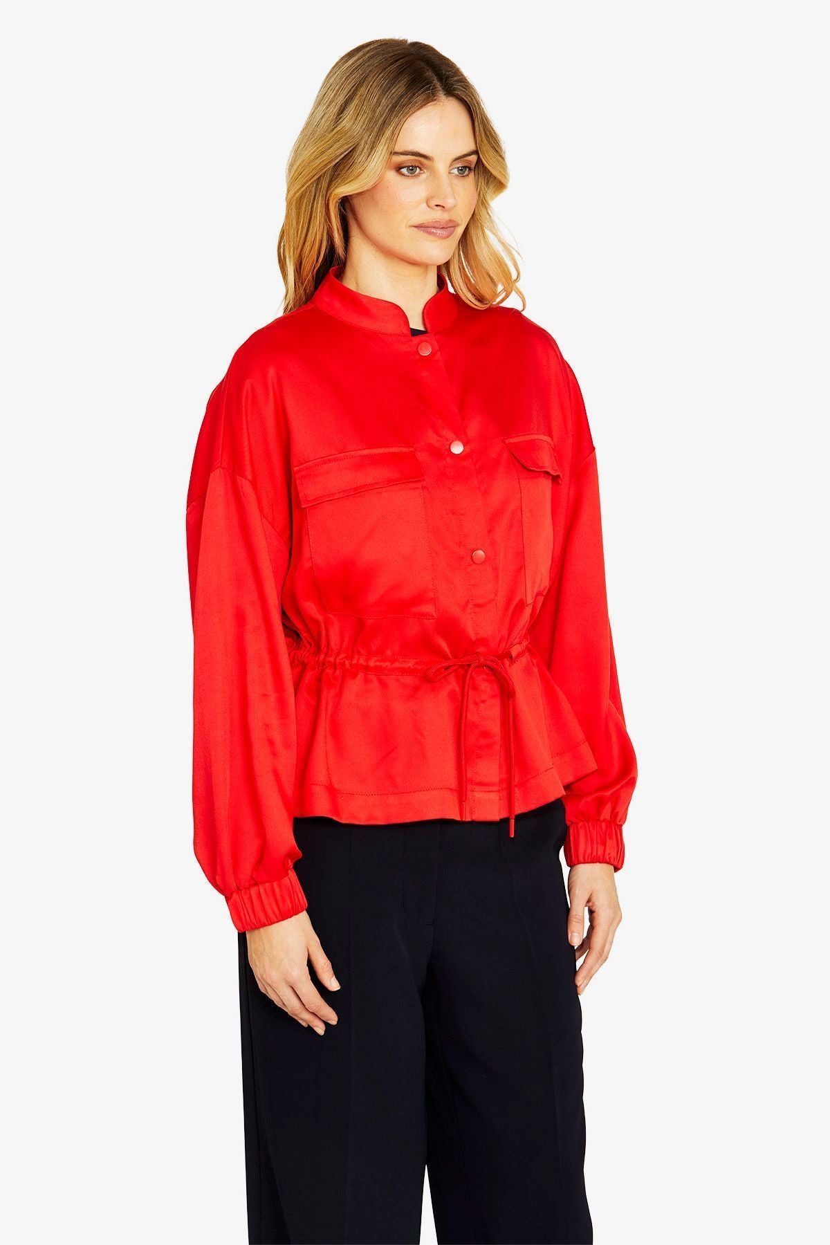 Ping Pong Danny Utility Jacket - Red